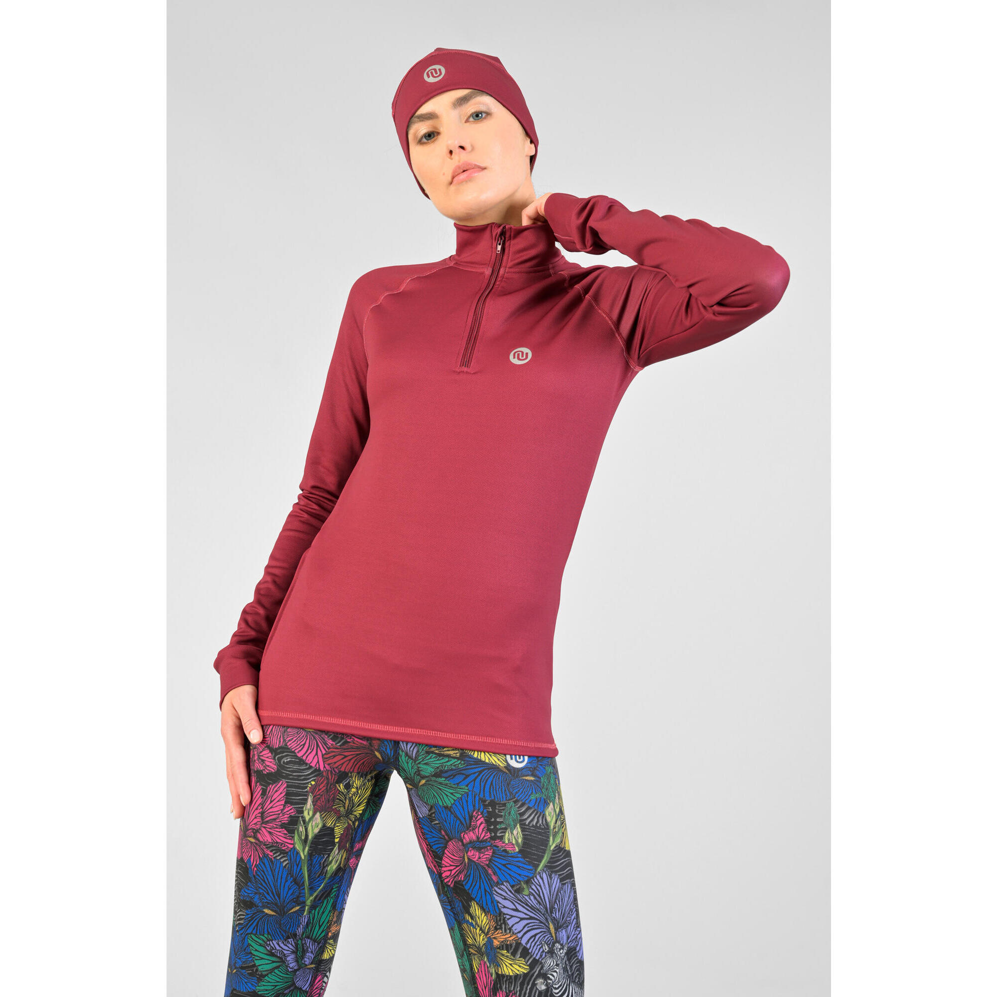 Bluza Coldproof Ocieplana Zip Damska Nessi Sportswear