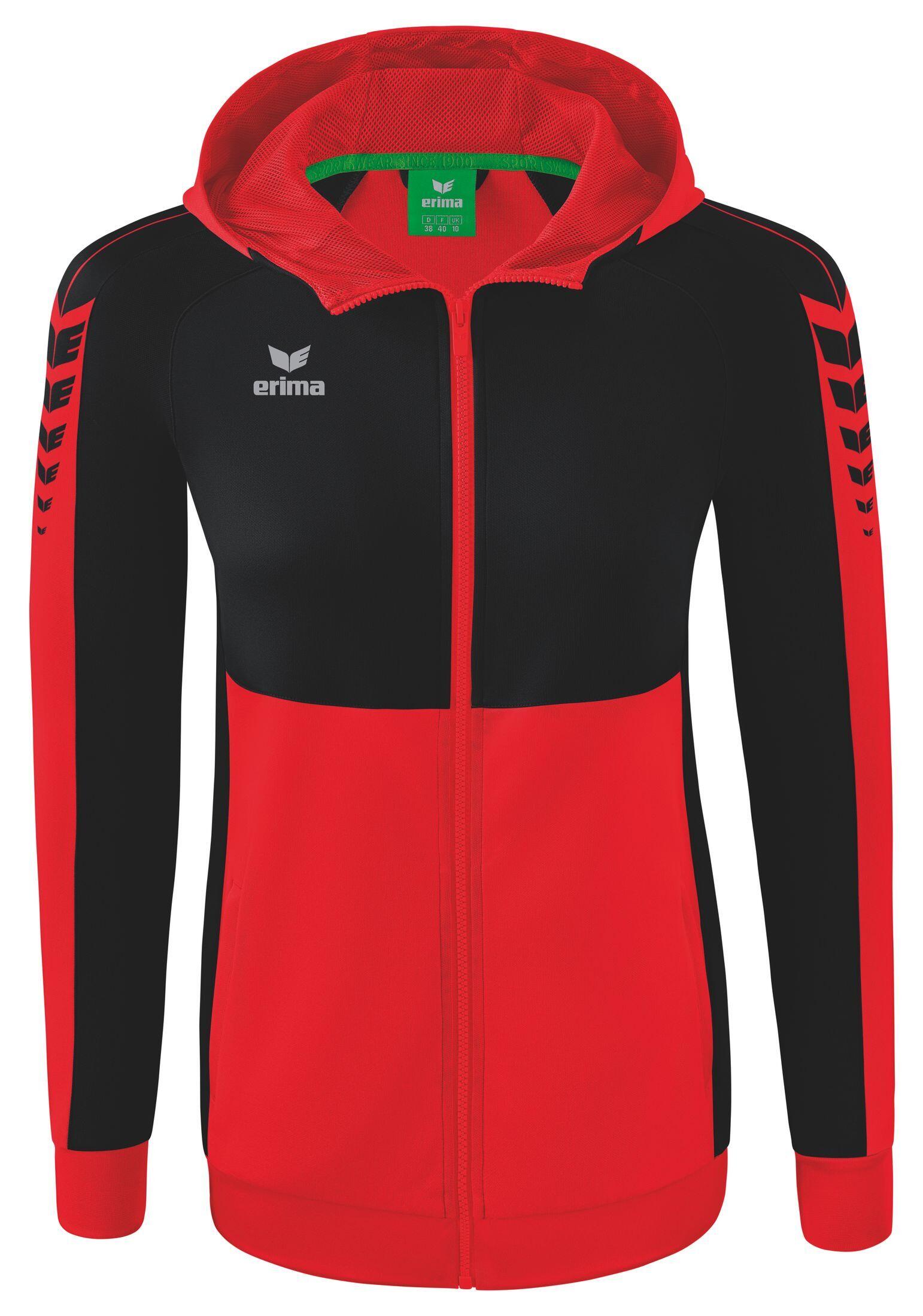 Damska bluza dresowa z kapturem Erima Six Wings