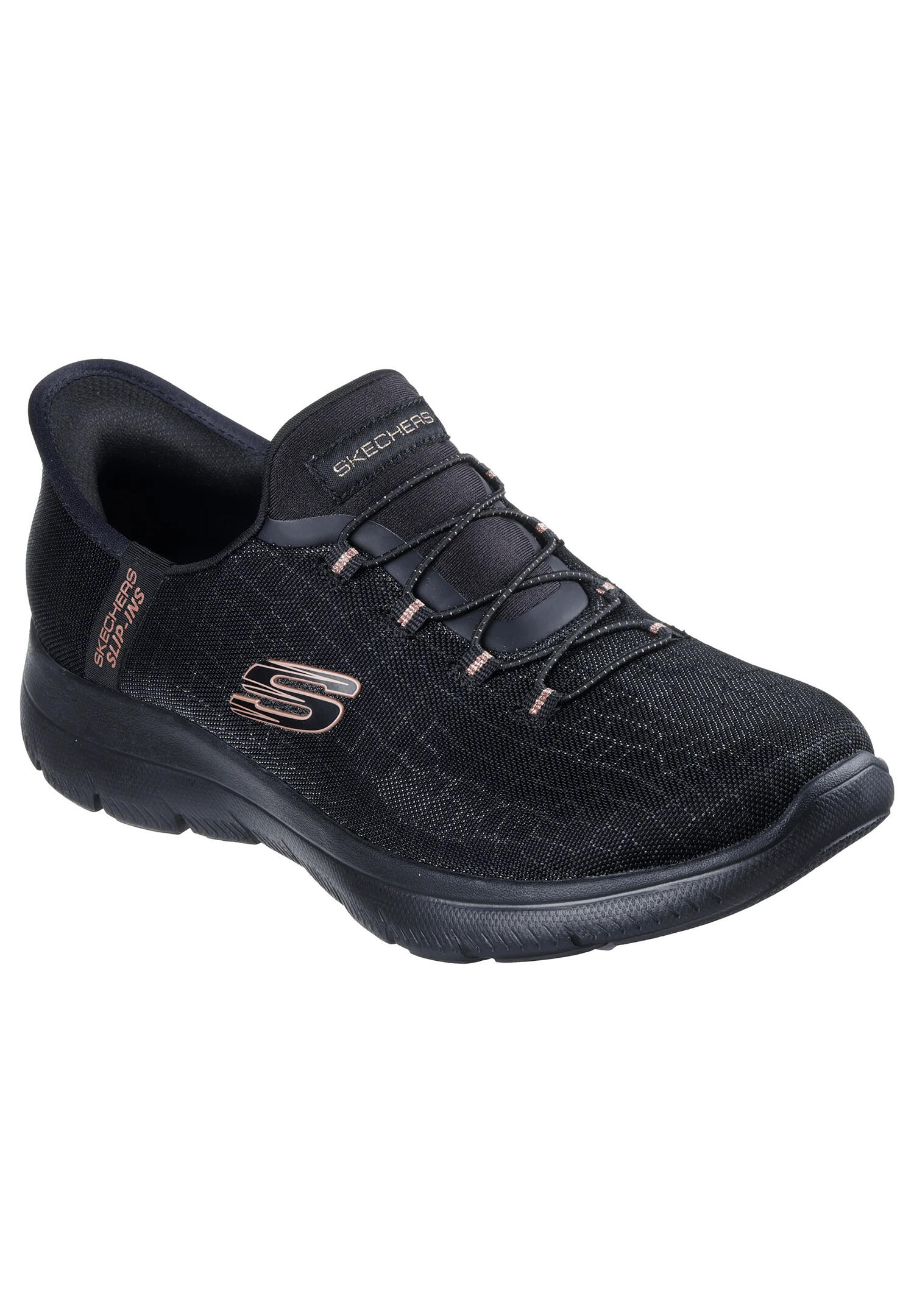 Buty SKECHERS SUMMITS-CLASSY NIGHT SLIP-INS Czarny