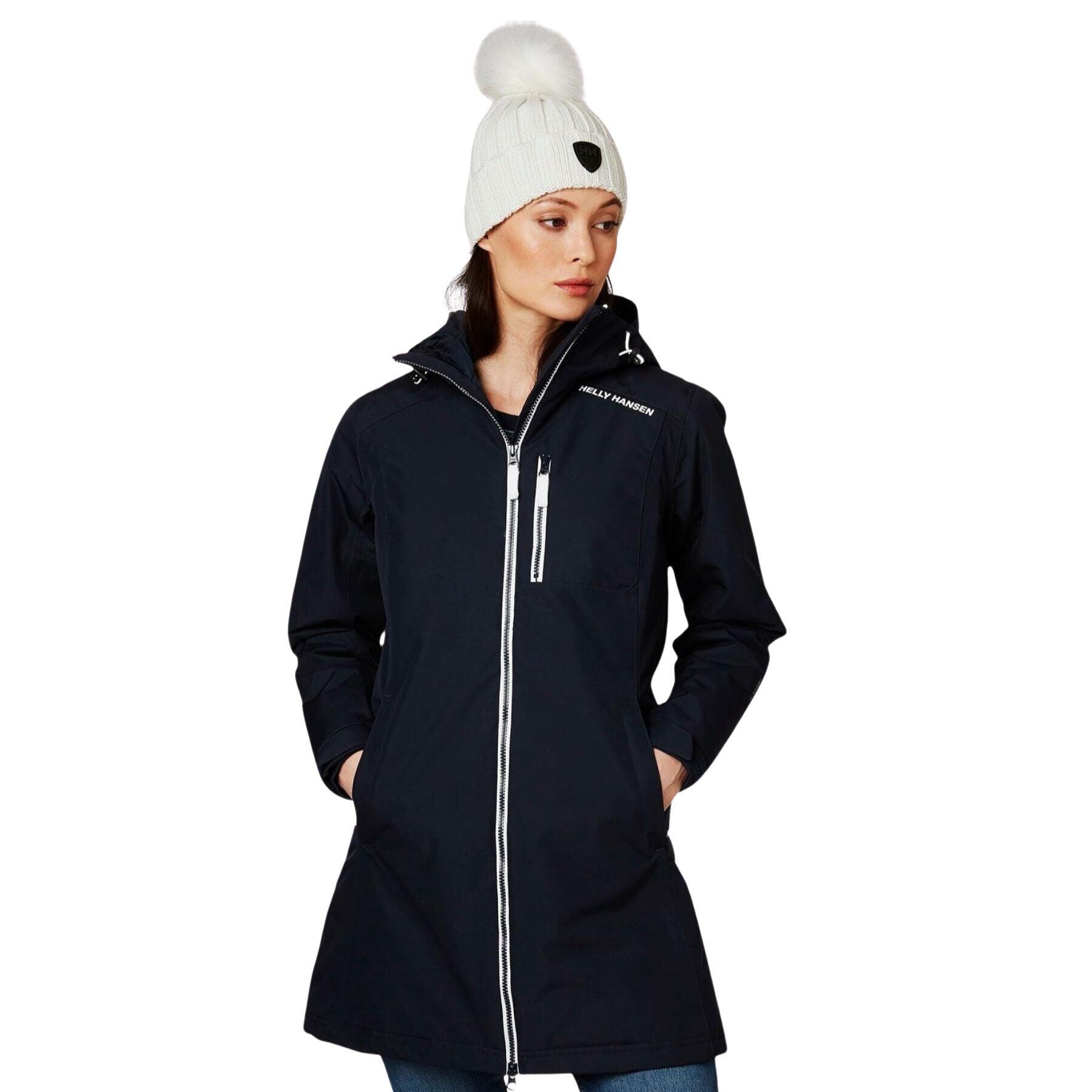 Damska kurtka wodoodporna Helly Hansen long belfast winter