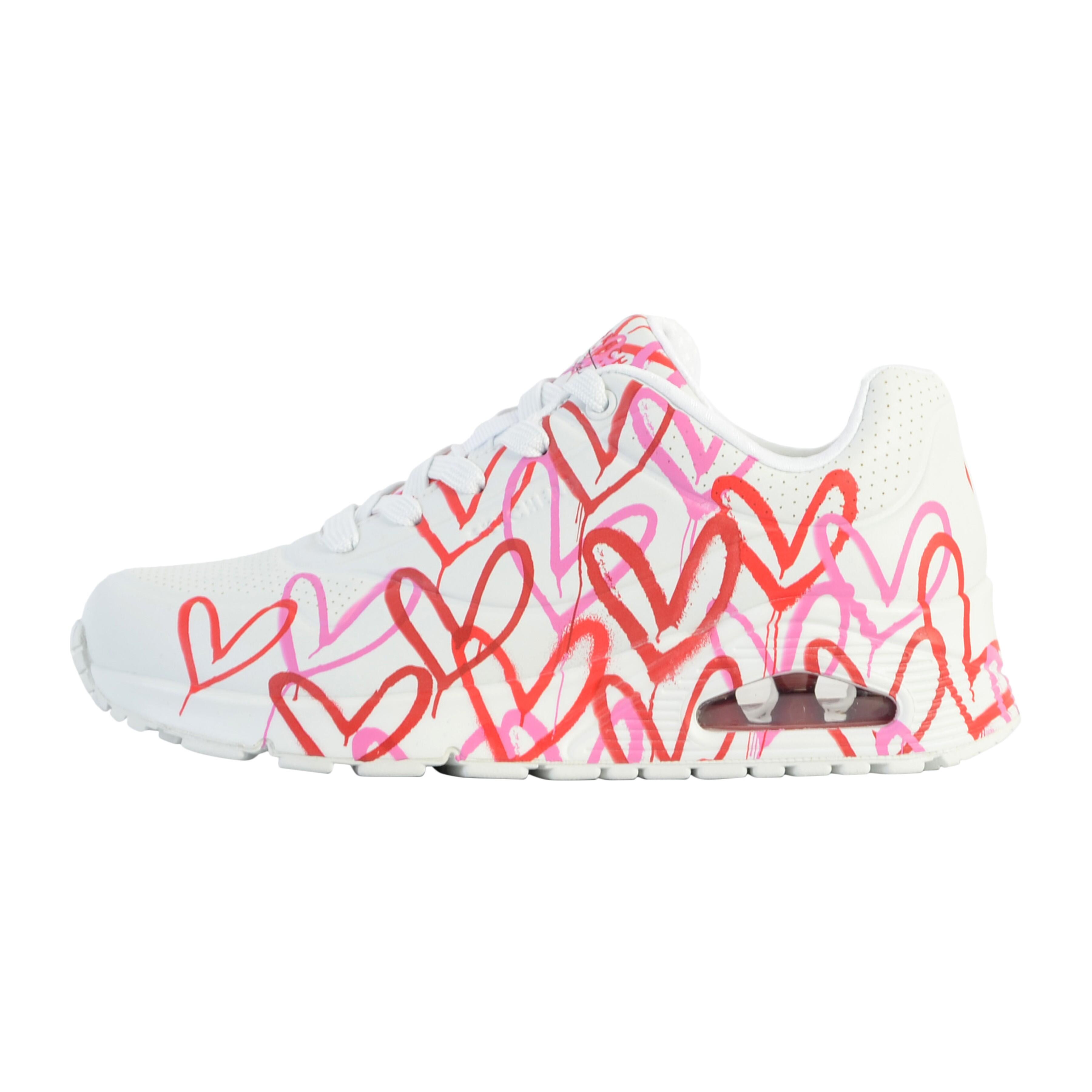 Buty sportowe Sneakersy damskie  Skechers Uno-Spread The Love