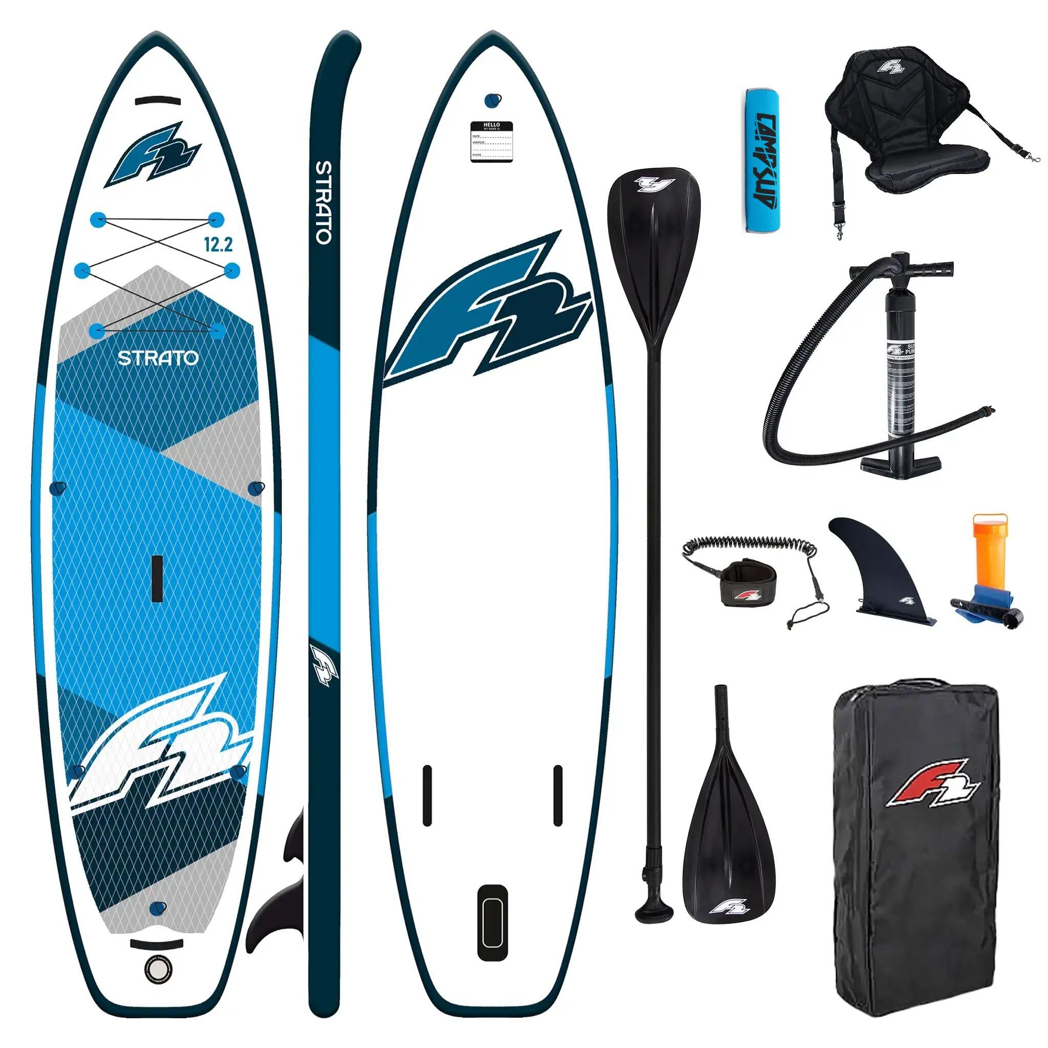 Deska SUP Pompowana F2 Strato 12'2 - 372 cm Combo + Bojka na wiosło