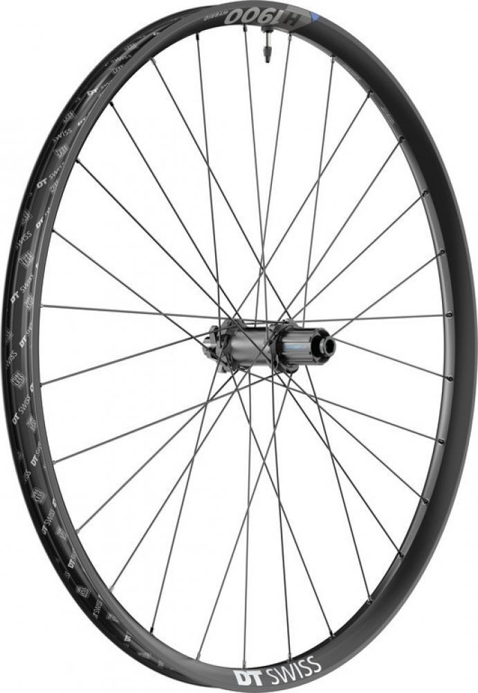 Tylne koło bezdętkowe, oś przelotowa, tarcza z 6 otworami DT Swiss H1900 BOOST