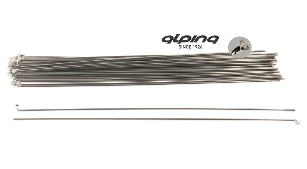 Alpina szprychy ocynkowane 255 mm 13 g 144 szt bez nypli
