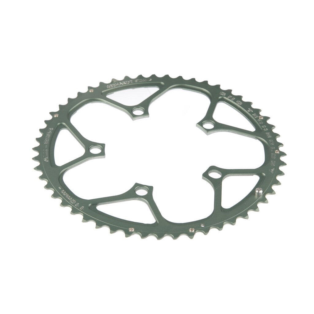 Gebhardt zębatka tytan CNC 50T BCD110mm 5-ramienna czarna