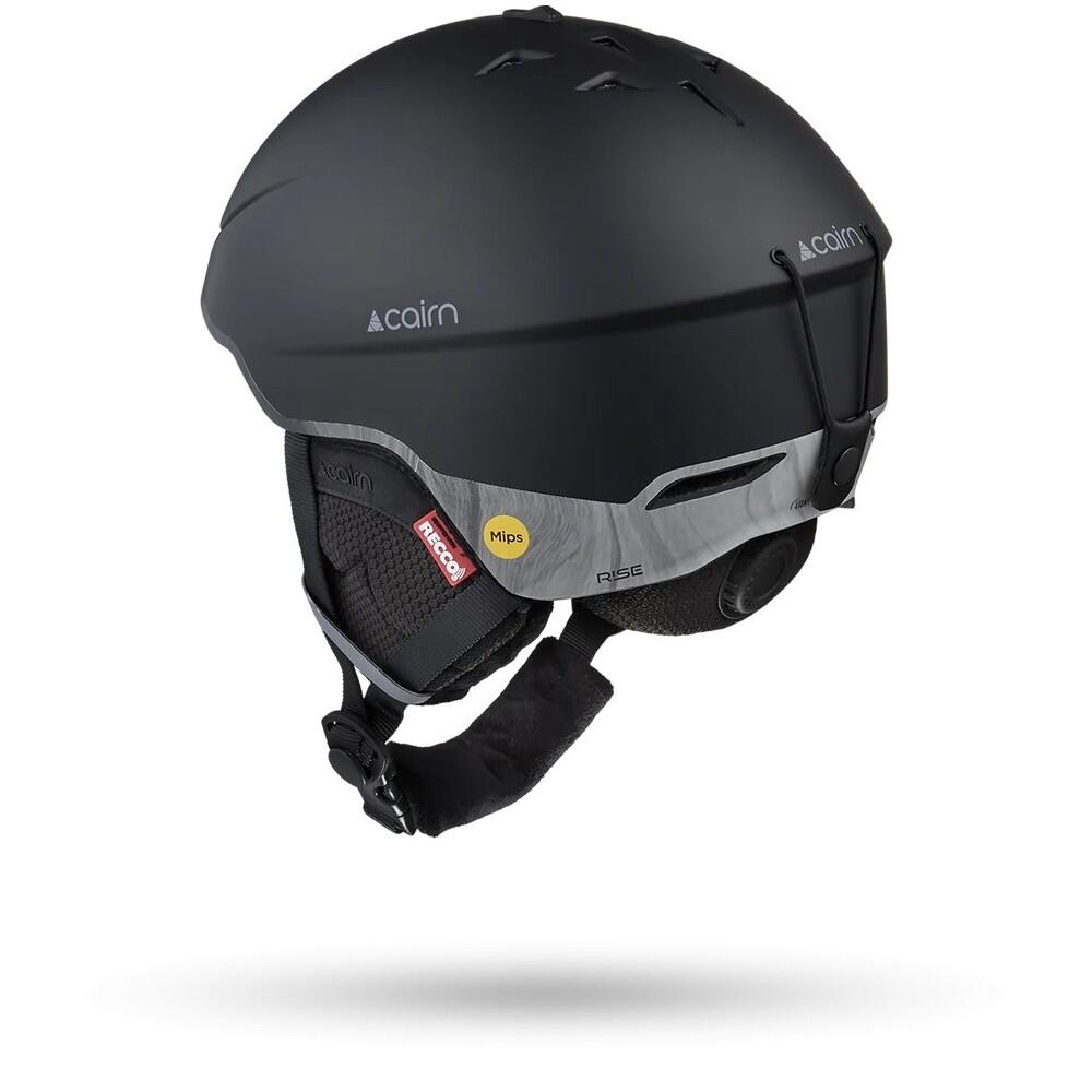 Kask narciarski CAIRN RISE MIPS® - MAT BLACK LAVA