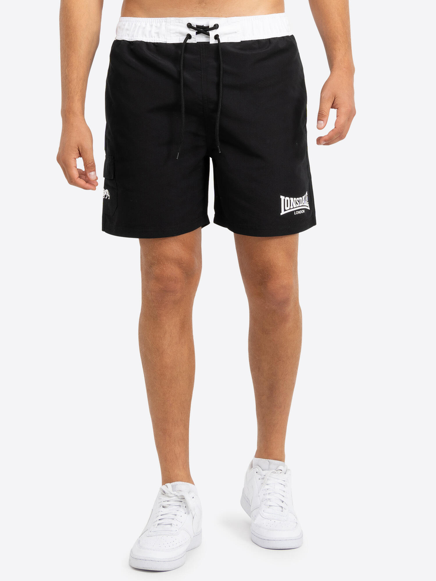 Szorty kąpielowe z kieszeniami Lonsdale Regular Fit Thorpe