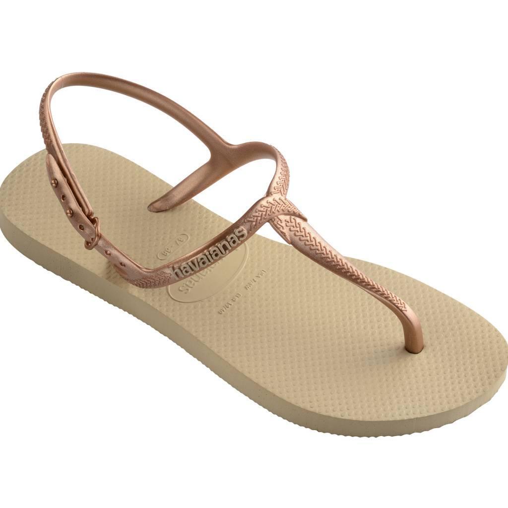 Klapki Havaianas Model 4144756 Kolor Brąz