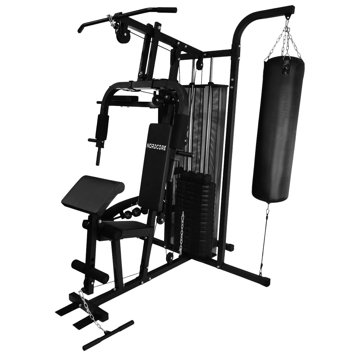 Nordcore Siłownia Domowa Core 100kg Stojak do Przysiadów