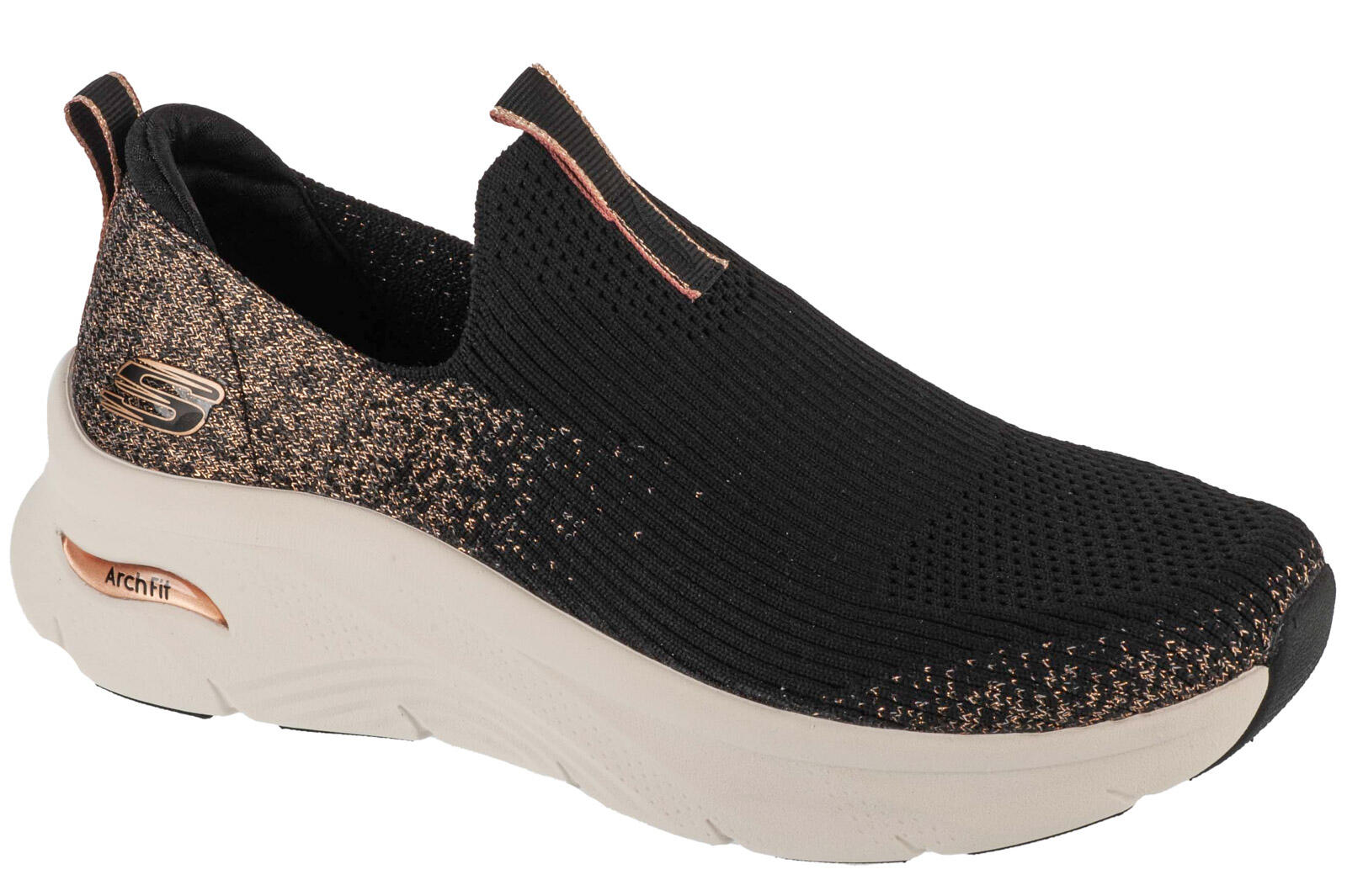 Buty do chodzenia damskie Skechers 149689BKRG