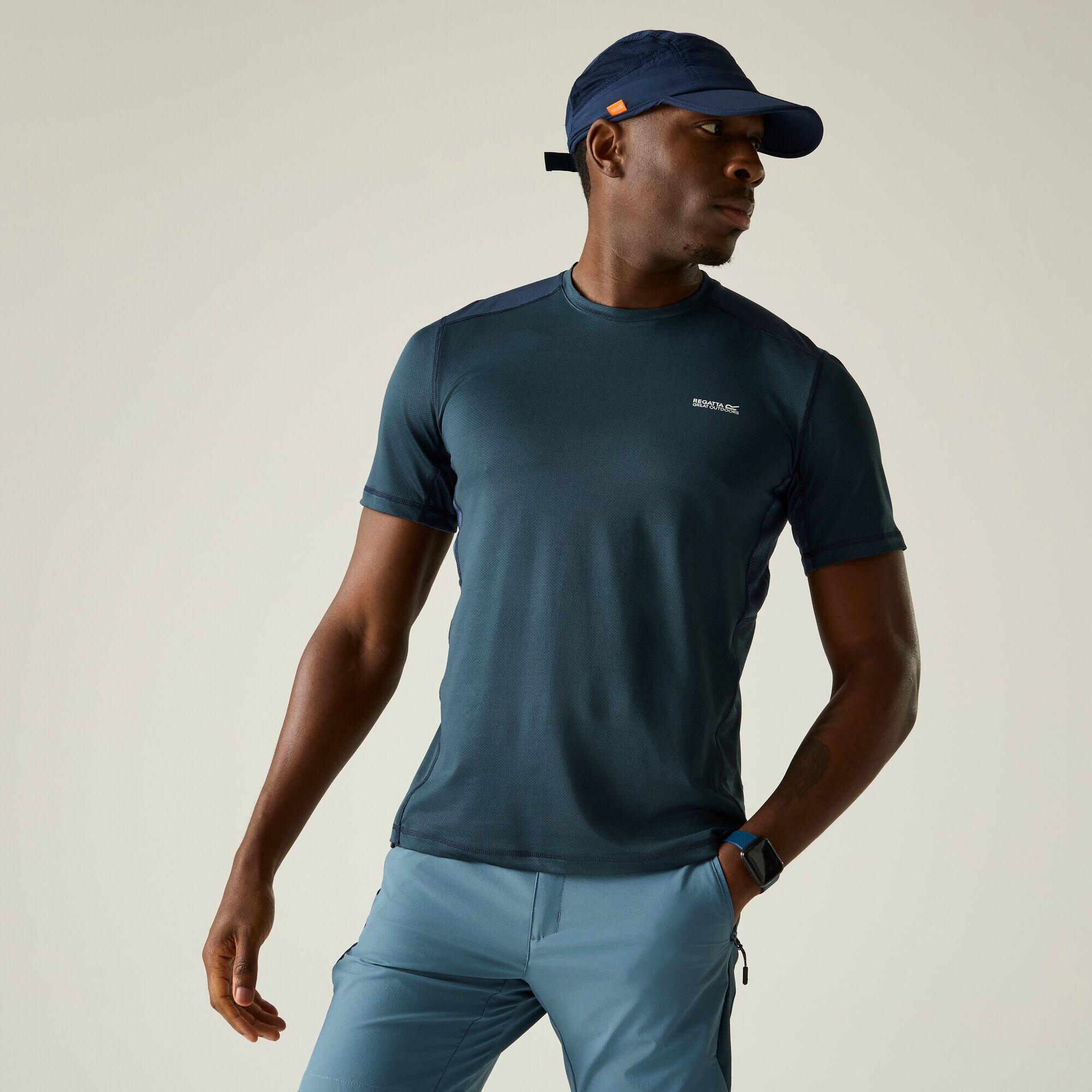 Męska koszulka z krótkim rękawem Virda Active Mesh T-shirt