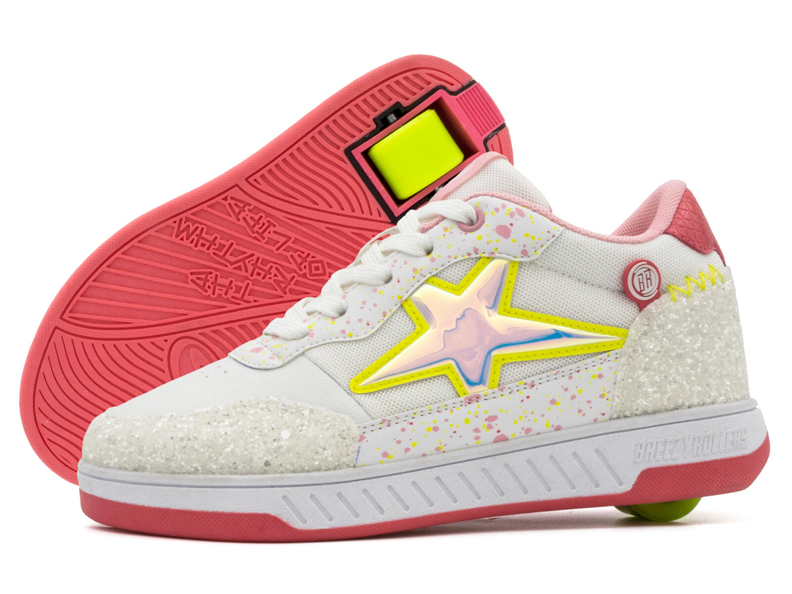 Buty na kółkach dla dziewczynek BREEZY ROLLERS Star