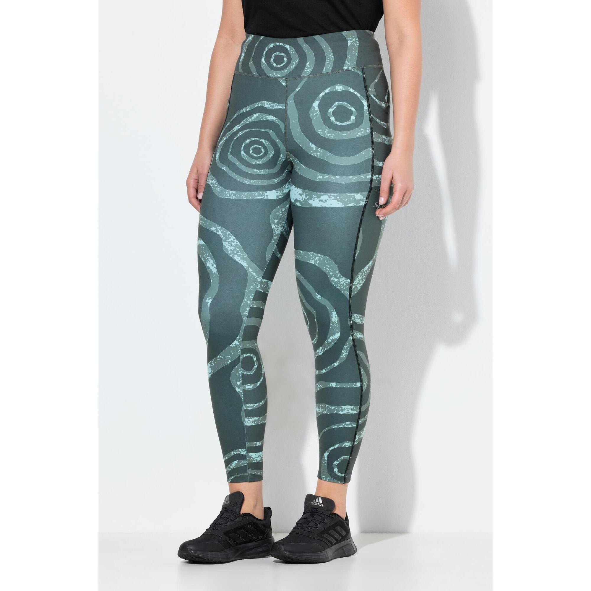 Damskie Legginsy sportowe szybkoschnące kieszenie z recyklingu