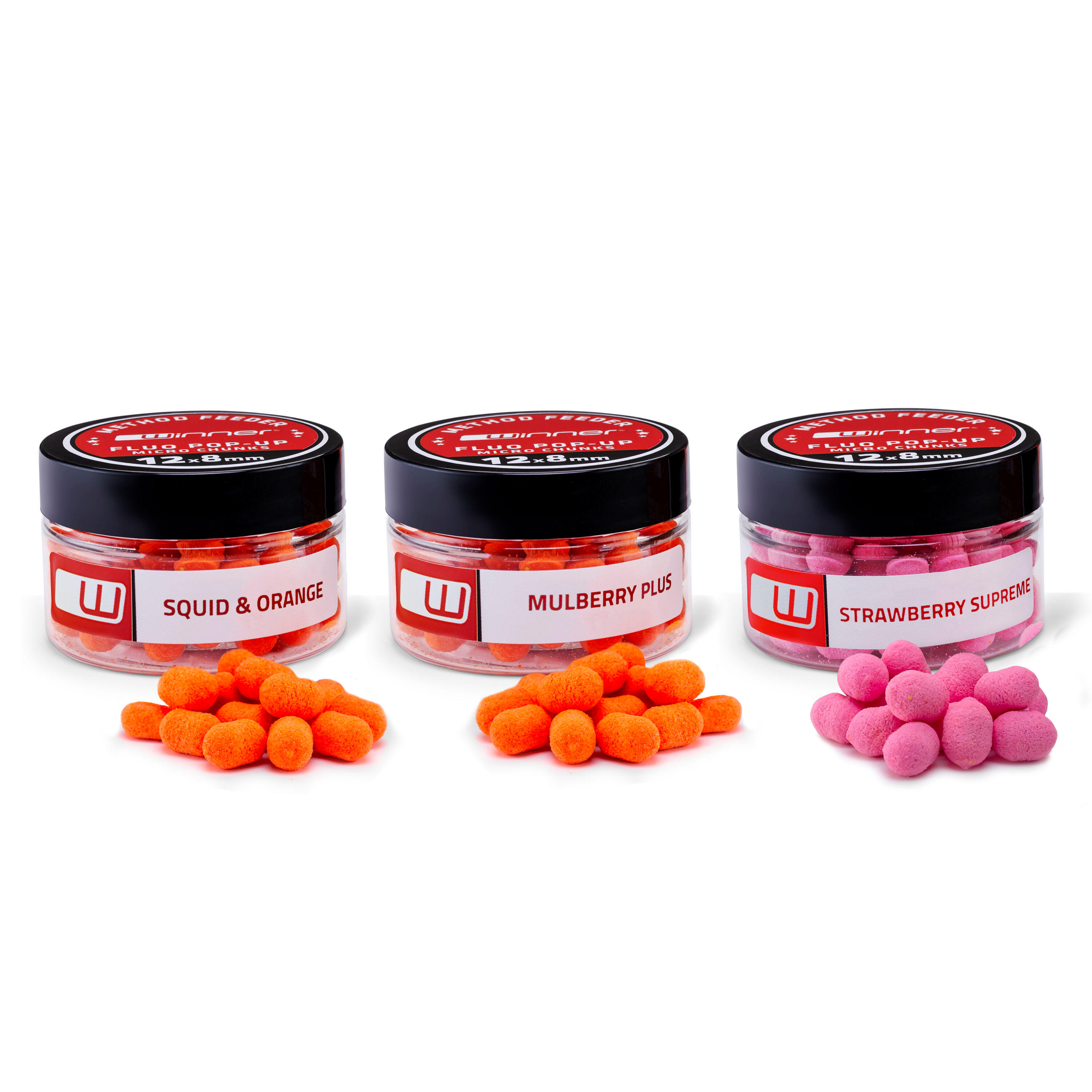 Mini kulki pływające do Method/Feeder 8mm/20g / Flavor Mix Fruit 3 szt