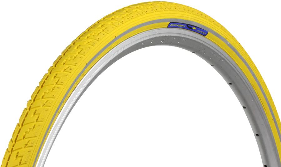 Opona 28 X 1 ½ / 40-635 Bez Przebicia - Żółta + Odblask