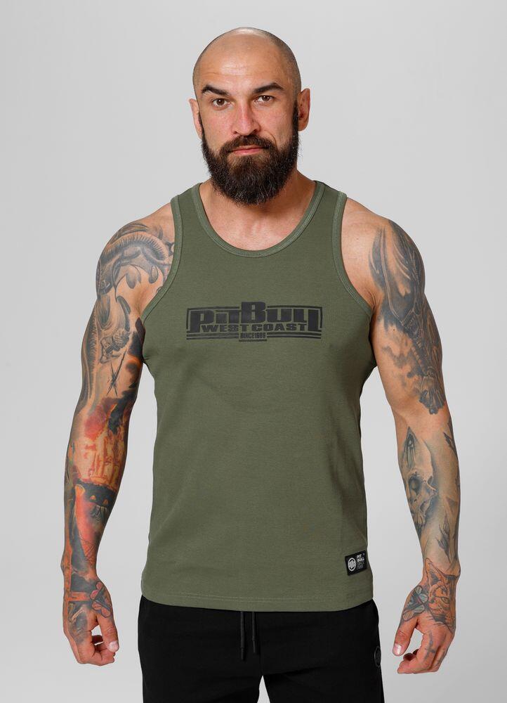Tank męski Pitbull Top Rib Classic Boxing