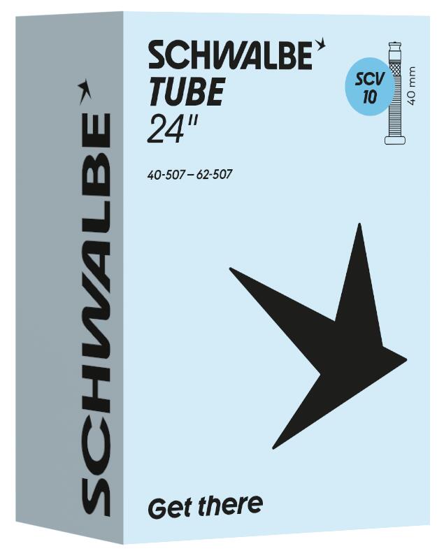 Schwalbe SCV10 dętka 24x1,75 (40/62-507) zawór 40 mm