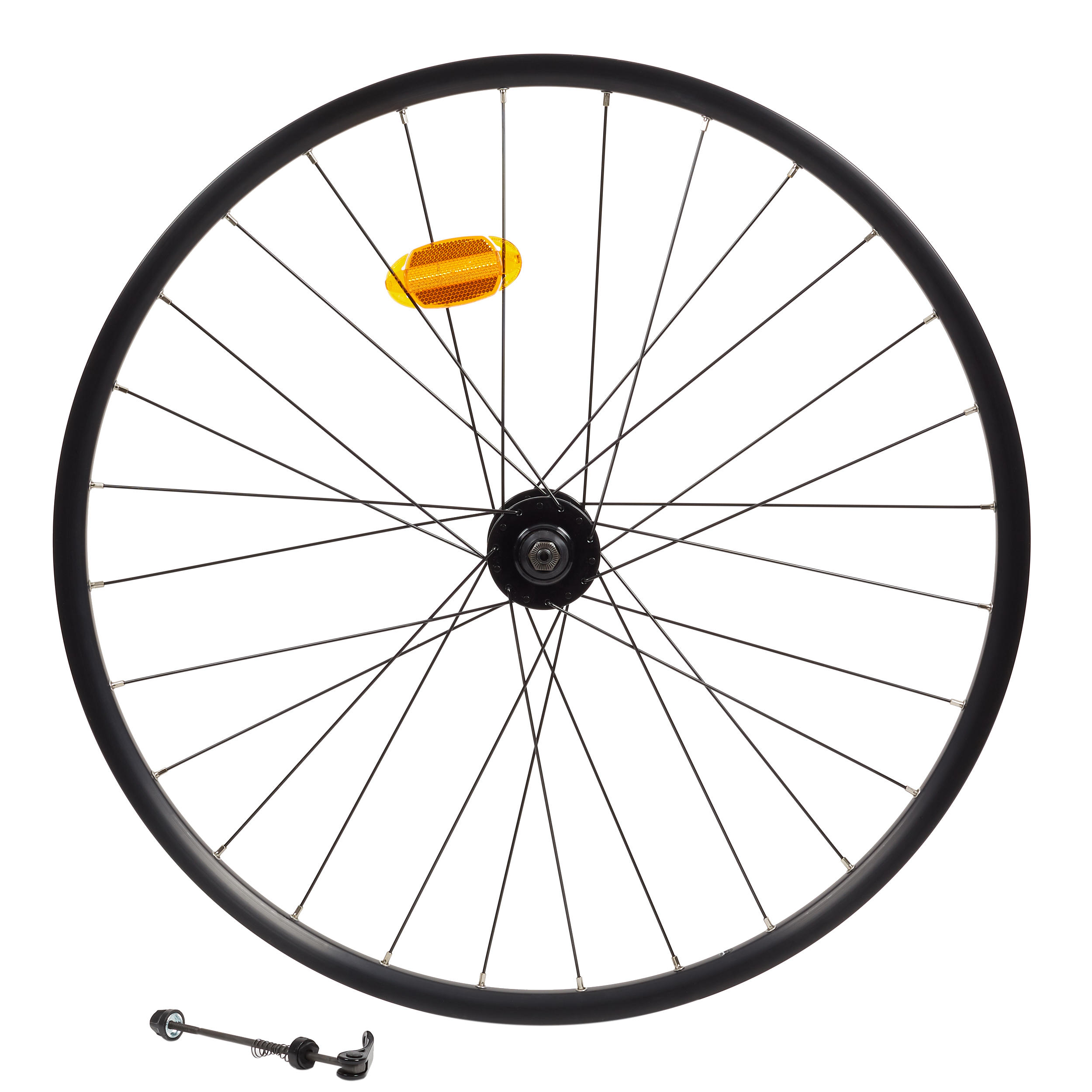 Koło do roweru MTB 27,5 X23C Rockriderprzednie dwukomorowe, do tarczy, QR