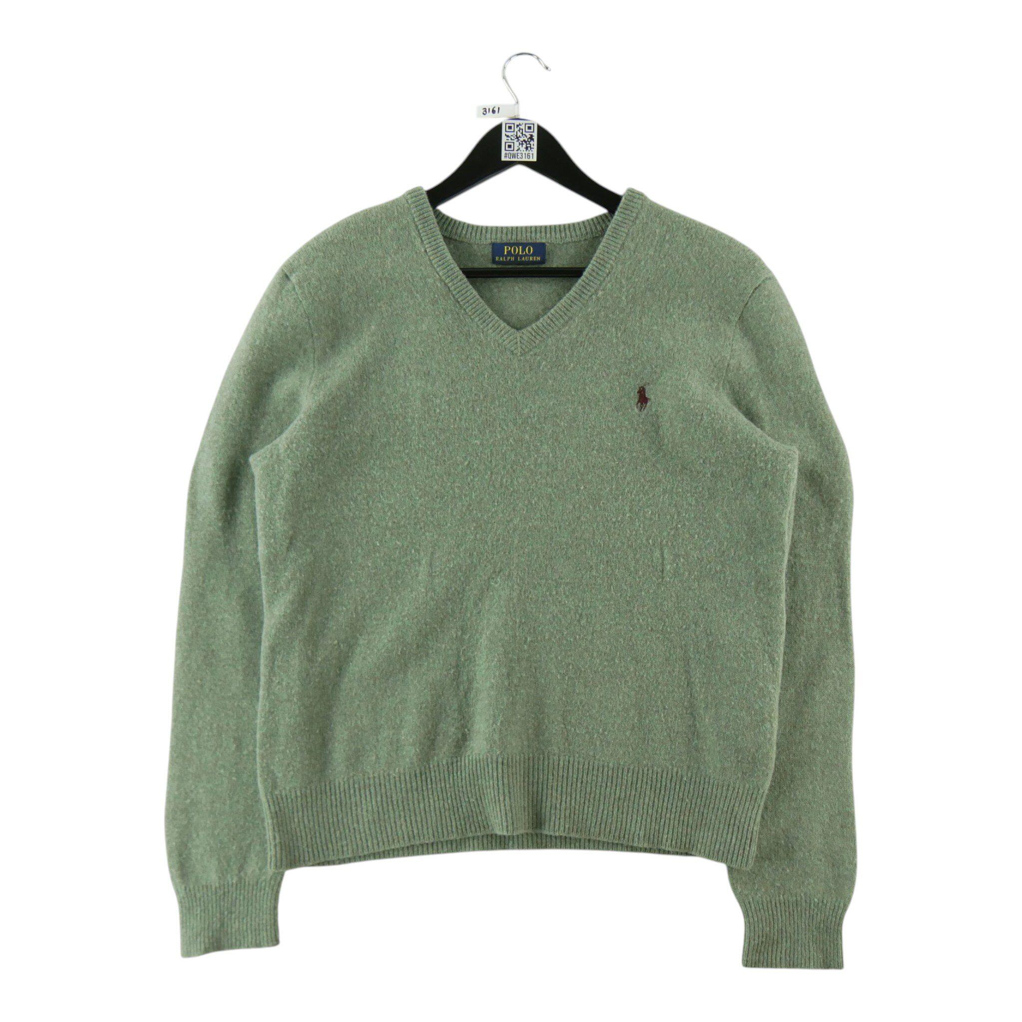 Second life - Polo Ralph Lauren sweter męski z dekoltem w serek - Jak nowy