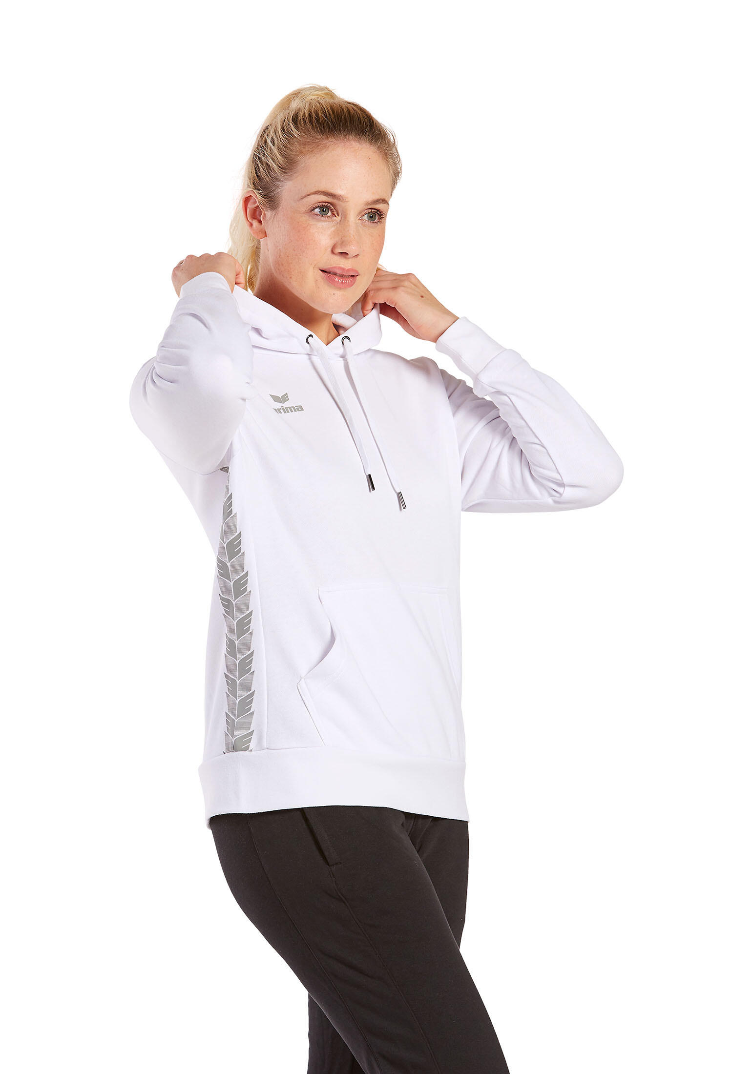Damska bluza z kapturem Erima Essential Team