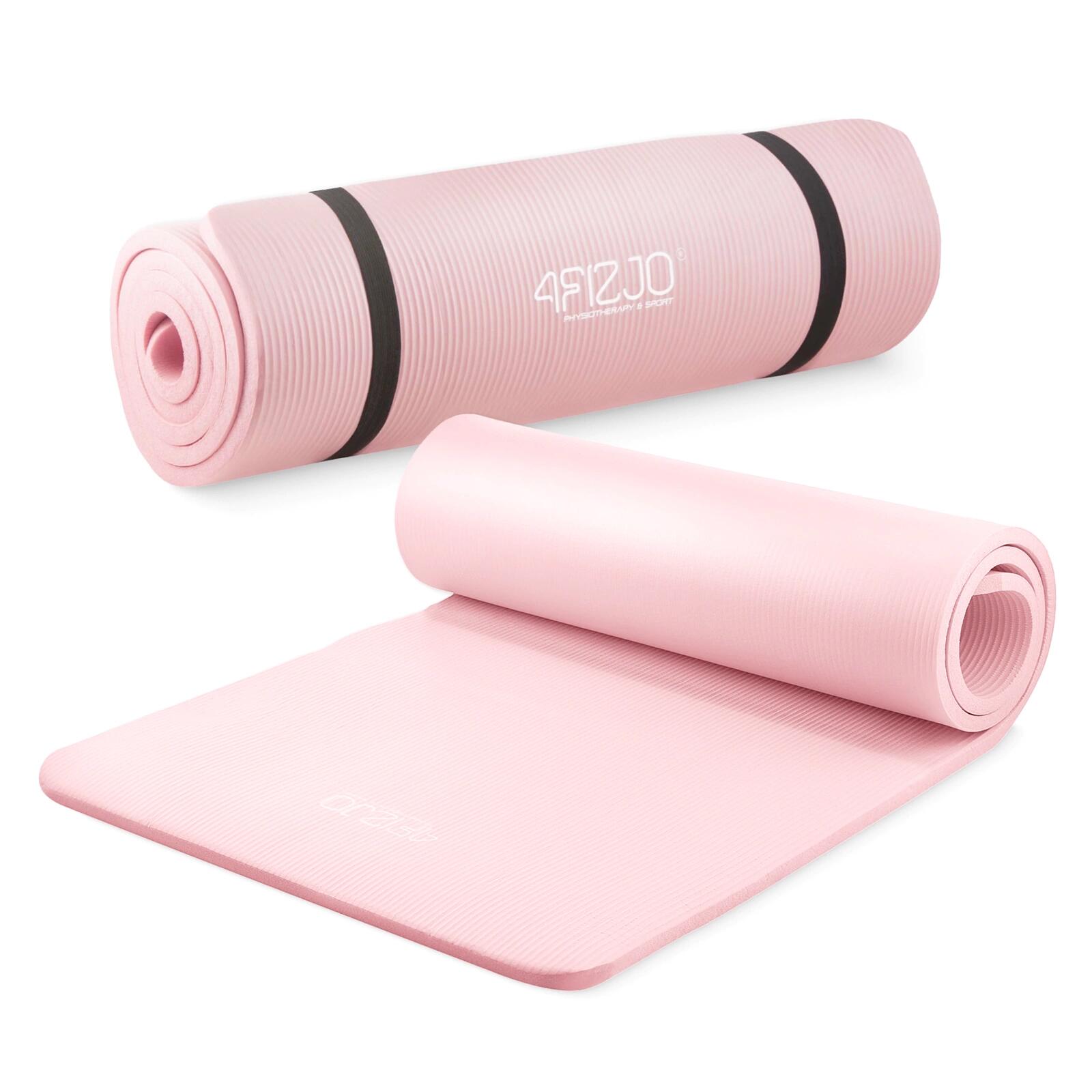 Mata do ćwiczeń fitness 4FIZJO NBR 1 cm
