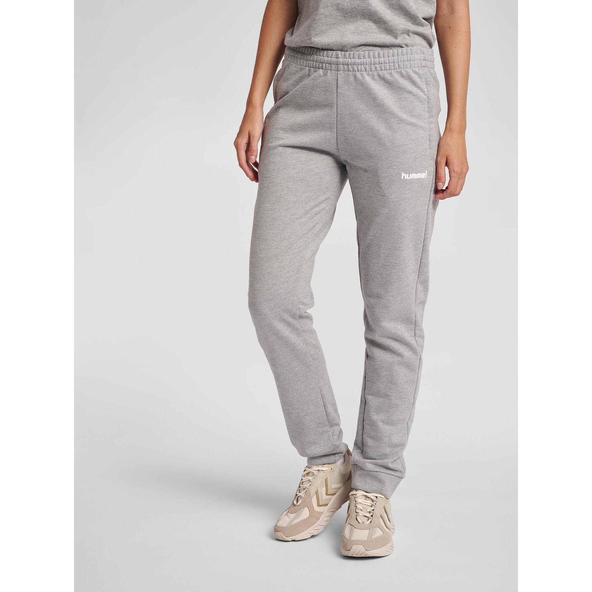 Damskie spodnie dresowe Hummel hmlGO cotton