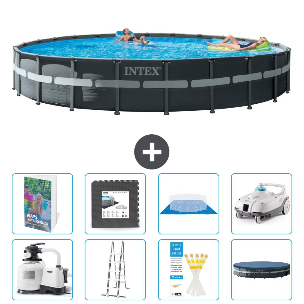 INTEX Basen Ultra XTR Okrągły - 732x132 cm - 9-częściowy S610