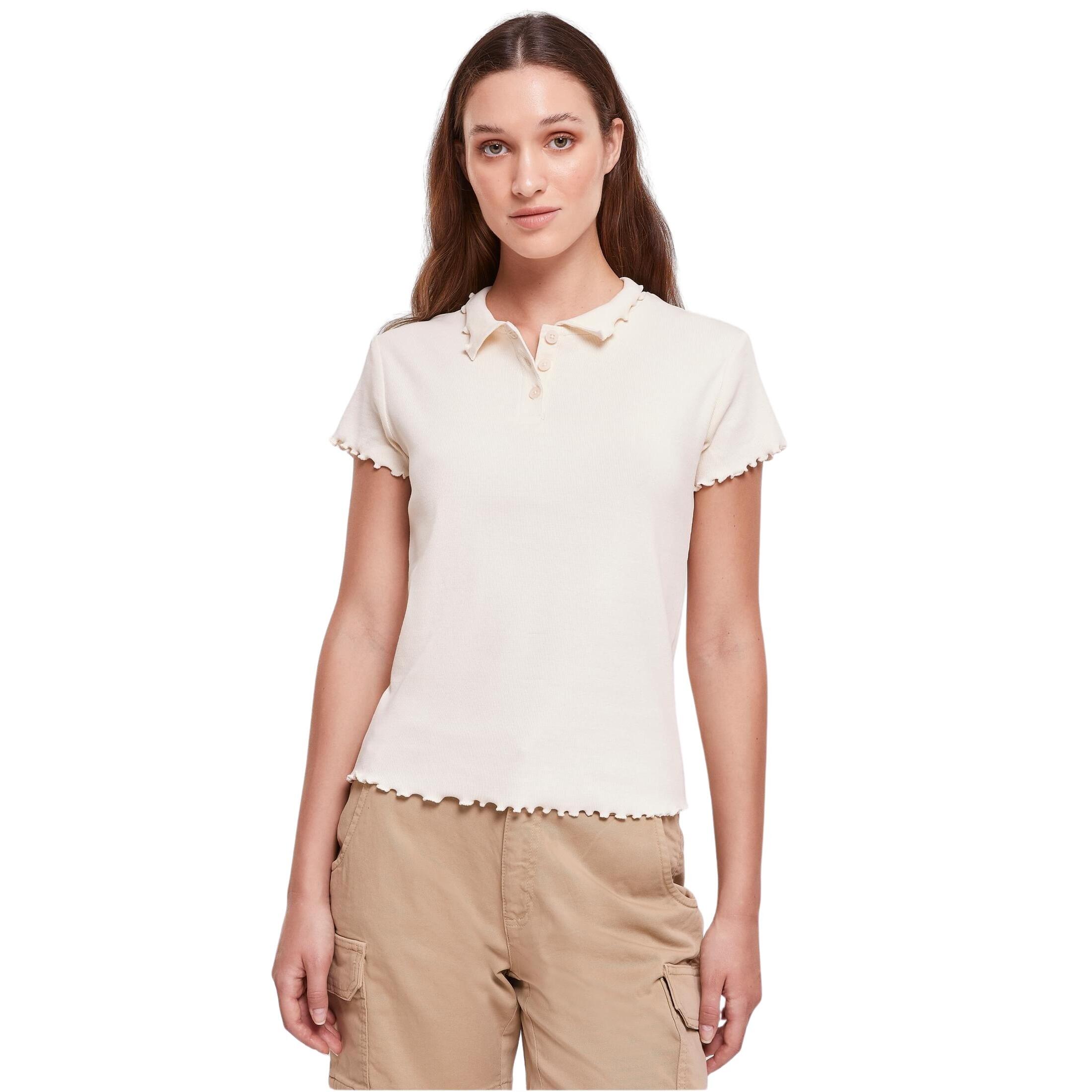 Damska koszulka polo Urban Classics Rib