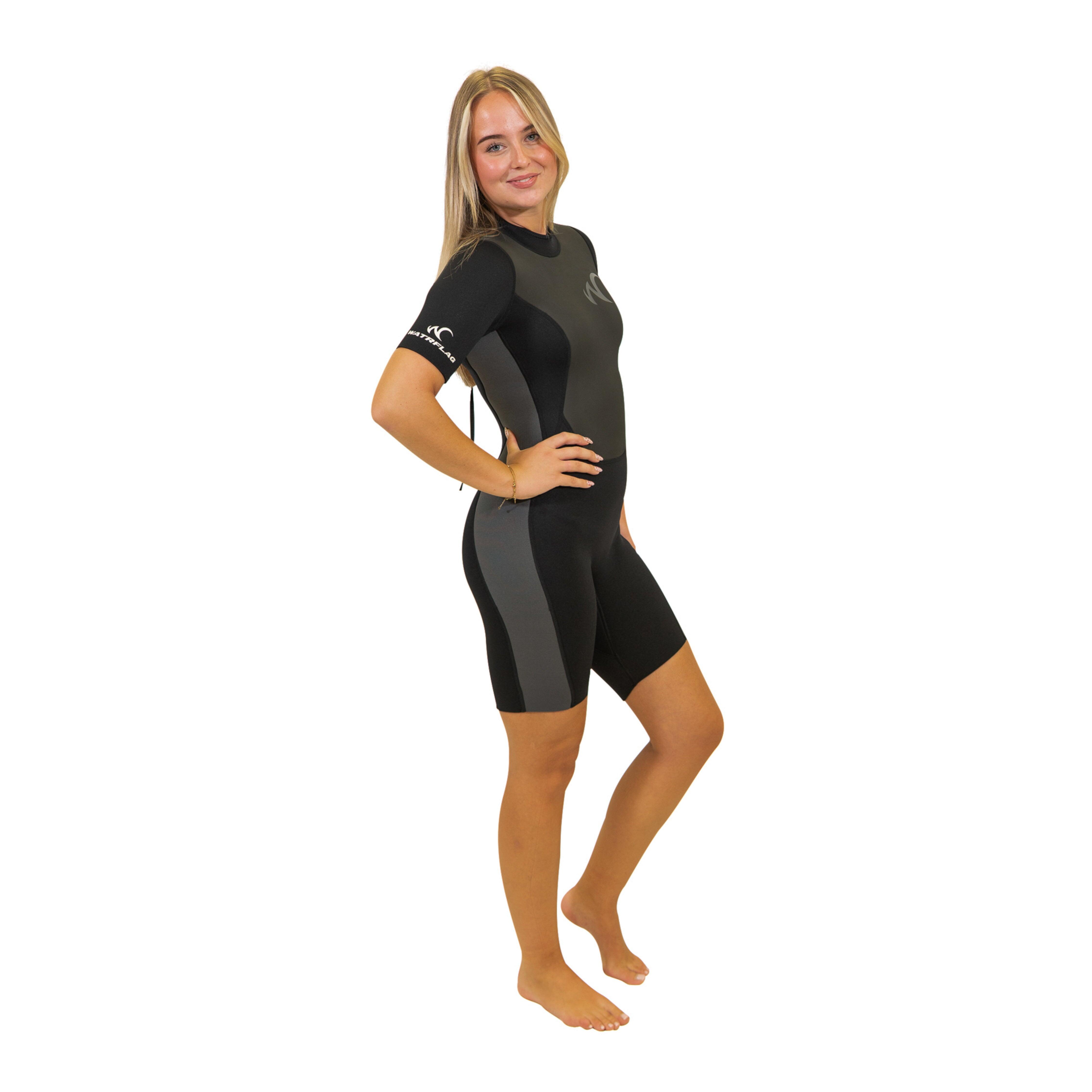 Damski shorty Watrflag Adelaide Turkusowy