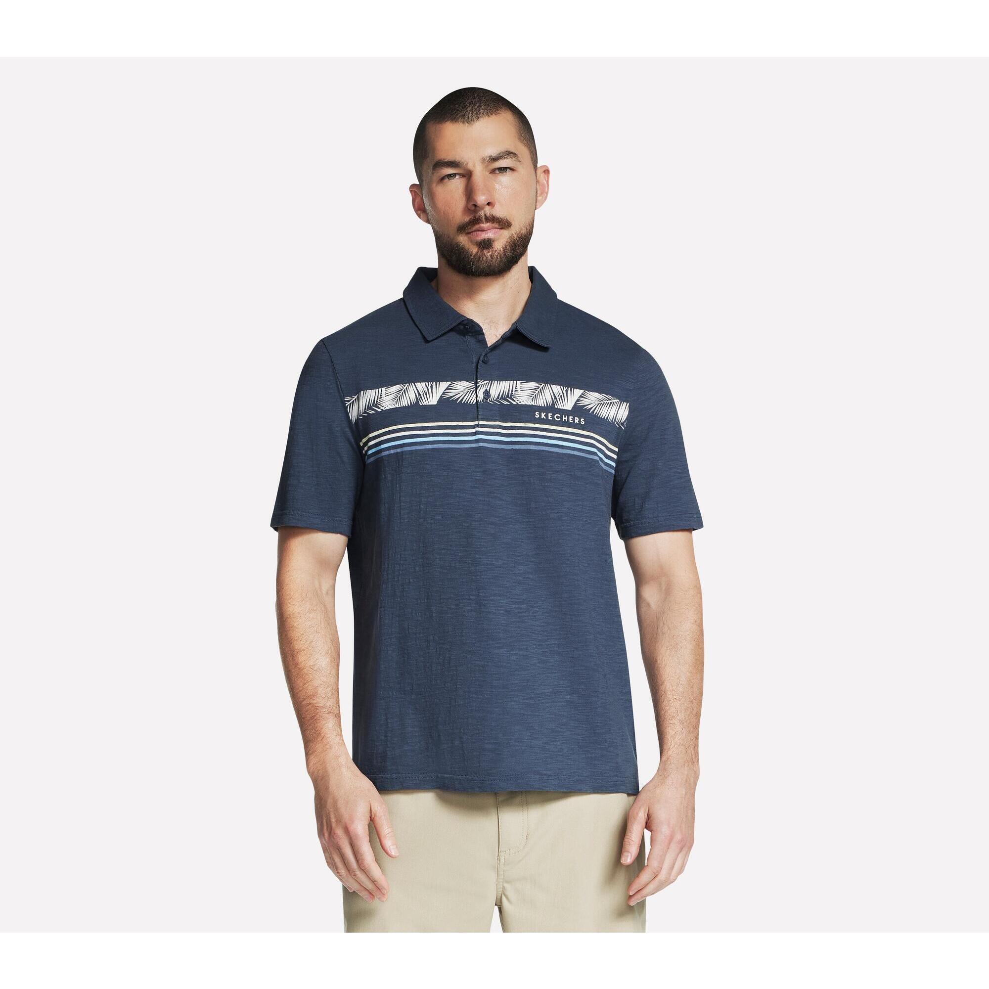Męska koszulka polo Skechers