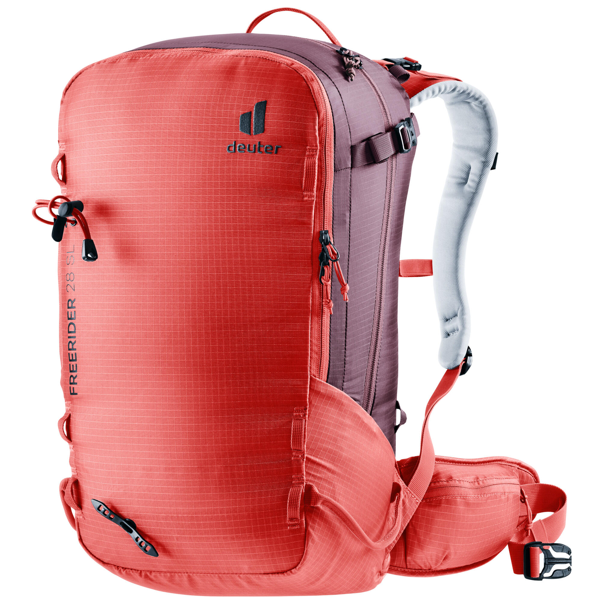 Plecak skiturowy Deuter Freerider 28 SL - hibiscus/ruby