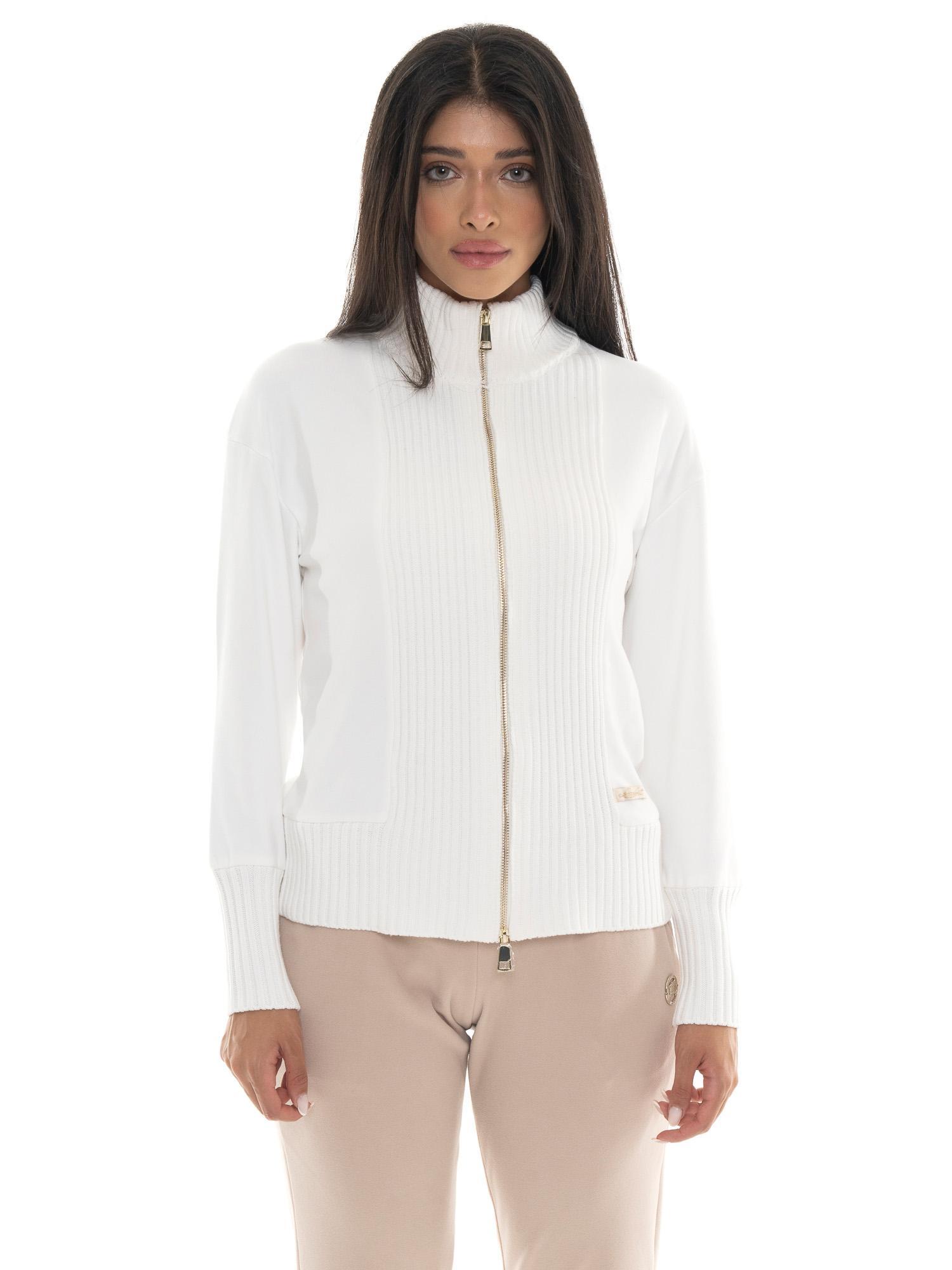 Bluza damska Leone 1947 Apparel Warm Touch na zamek z dzianiny na zimę