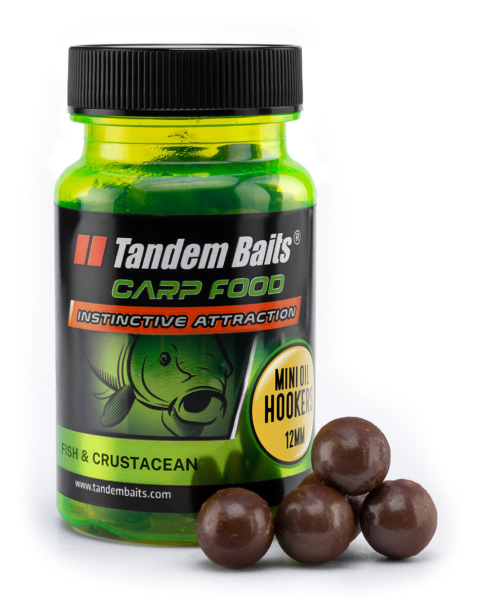 Mini kulki haczykowe Carp Food Oil Hookers 12mm/50g Ryba & Skorupiak