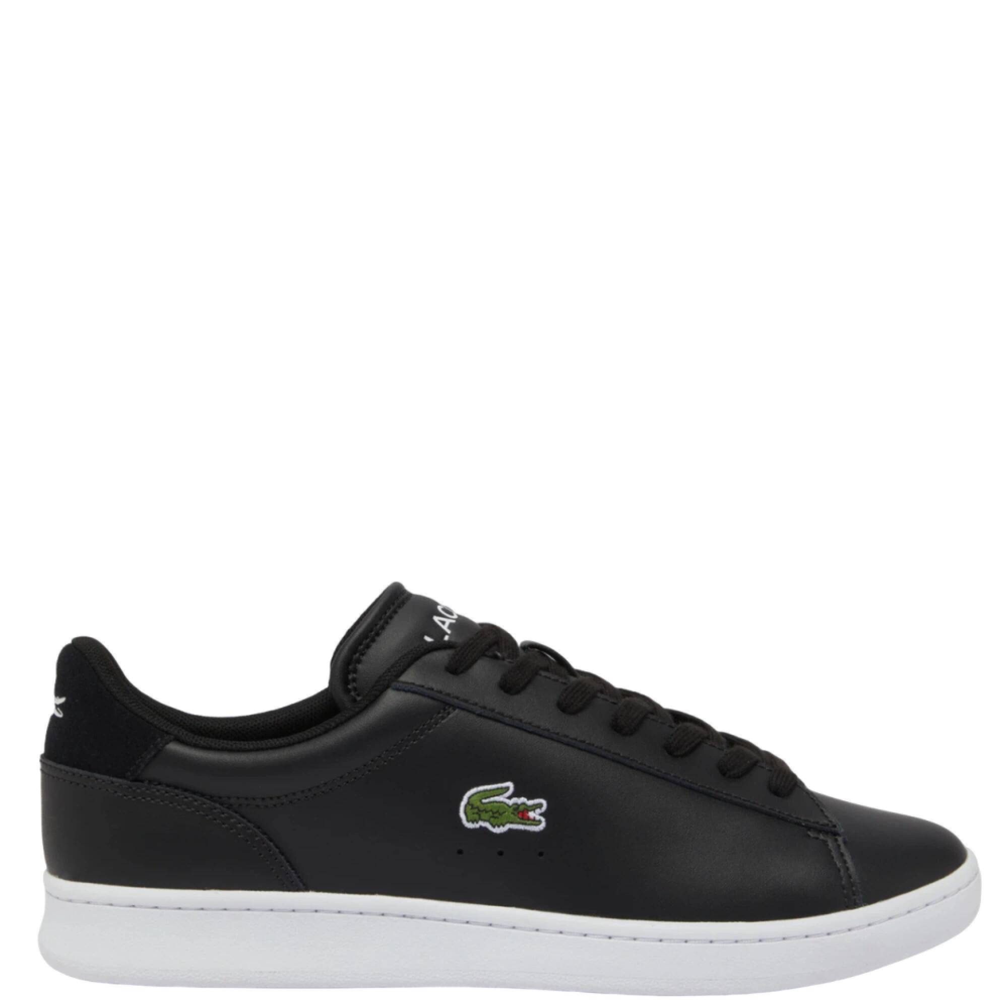 Sneakersy męskie Lacoste Carnaby Set buty sportowe tenisówki trampki czarne