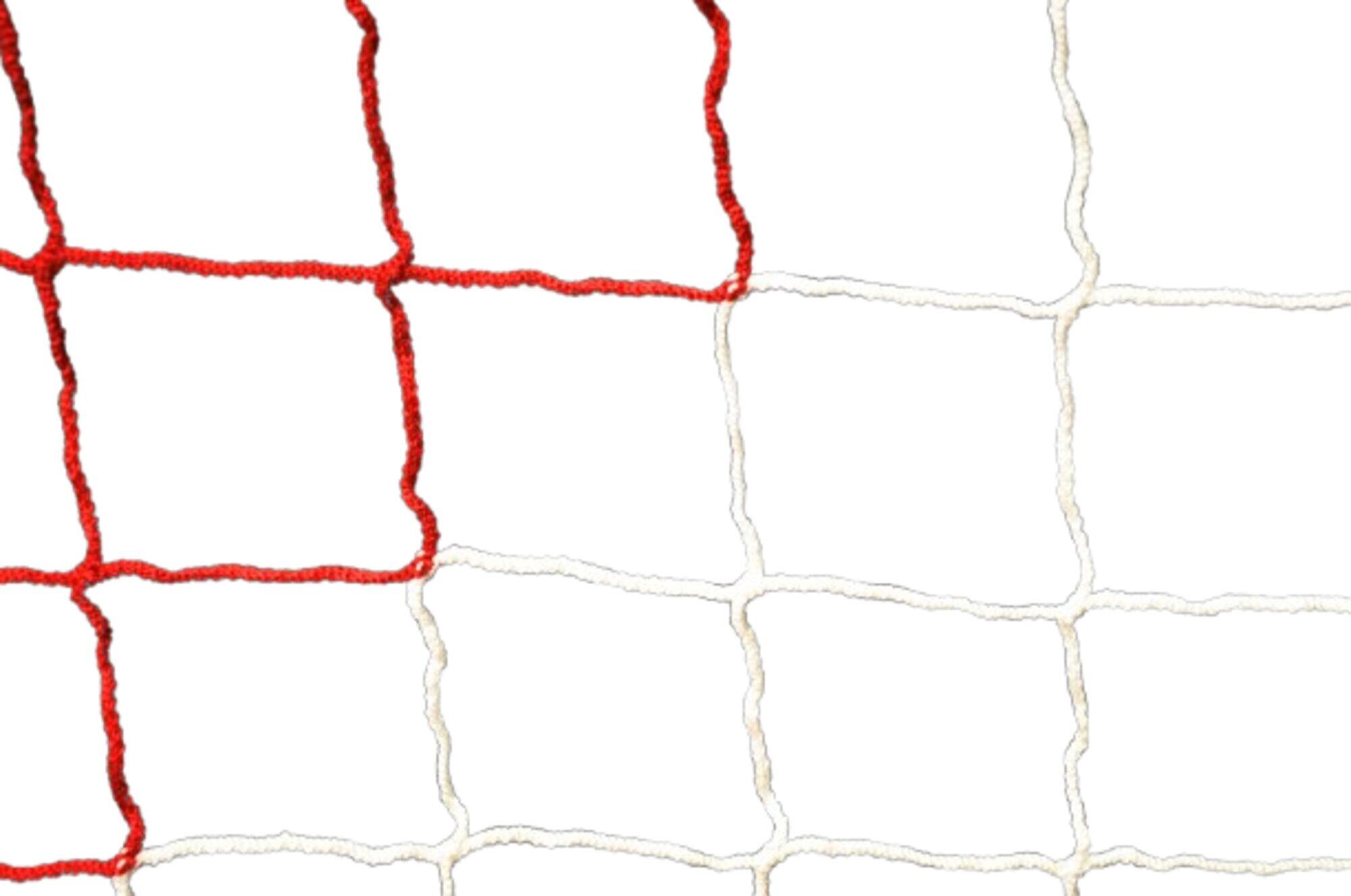 Siatka 3 mm - czerwono-biała - do bramki 7,32 x 2,44 x 2 x 2 m