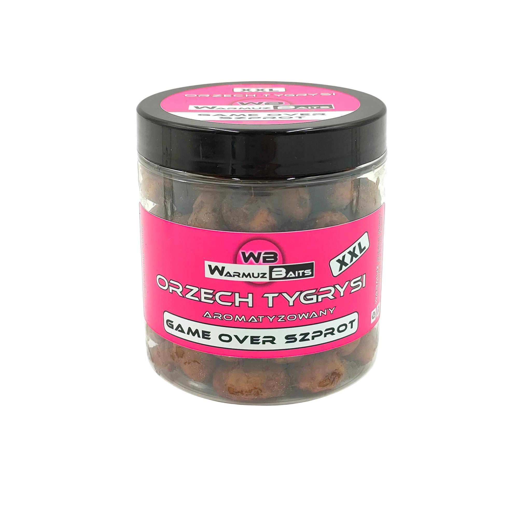 Orzechy Tygrysie XXL przynętowe Warmuz Baits 250ml GAME OVER SZPROT