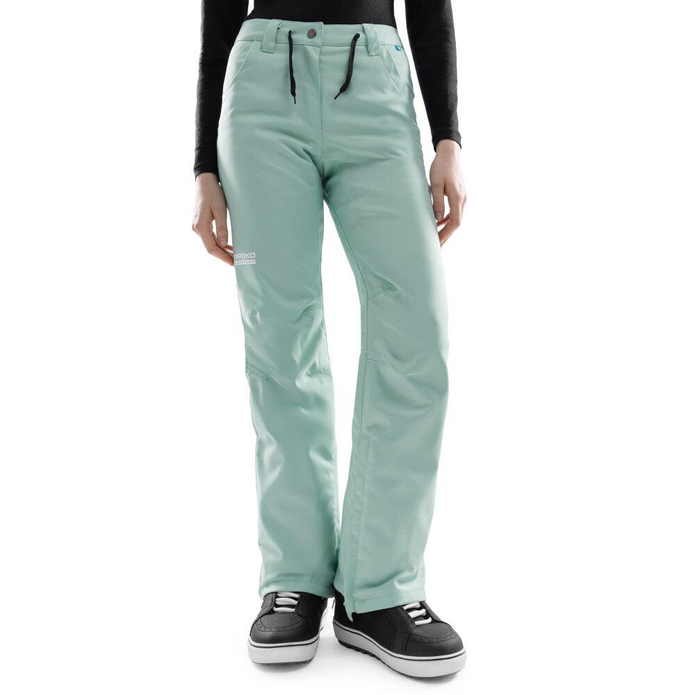 Spodnie snowboardowe hardshell damskie P2-W Auburn