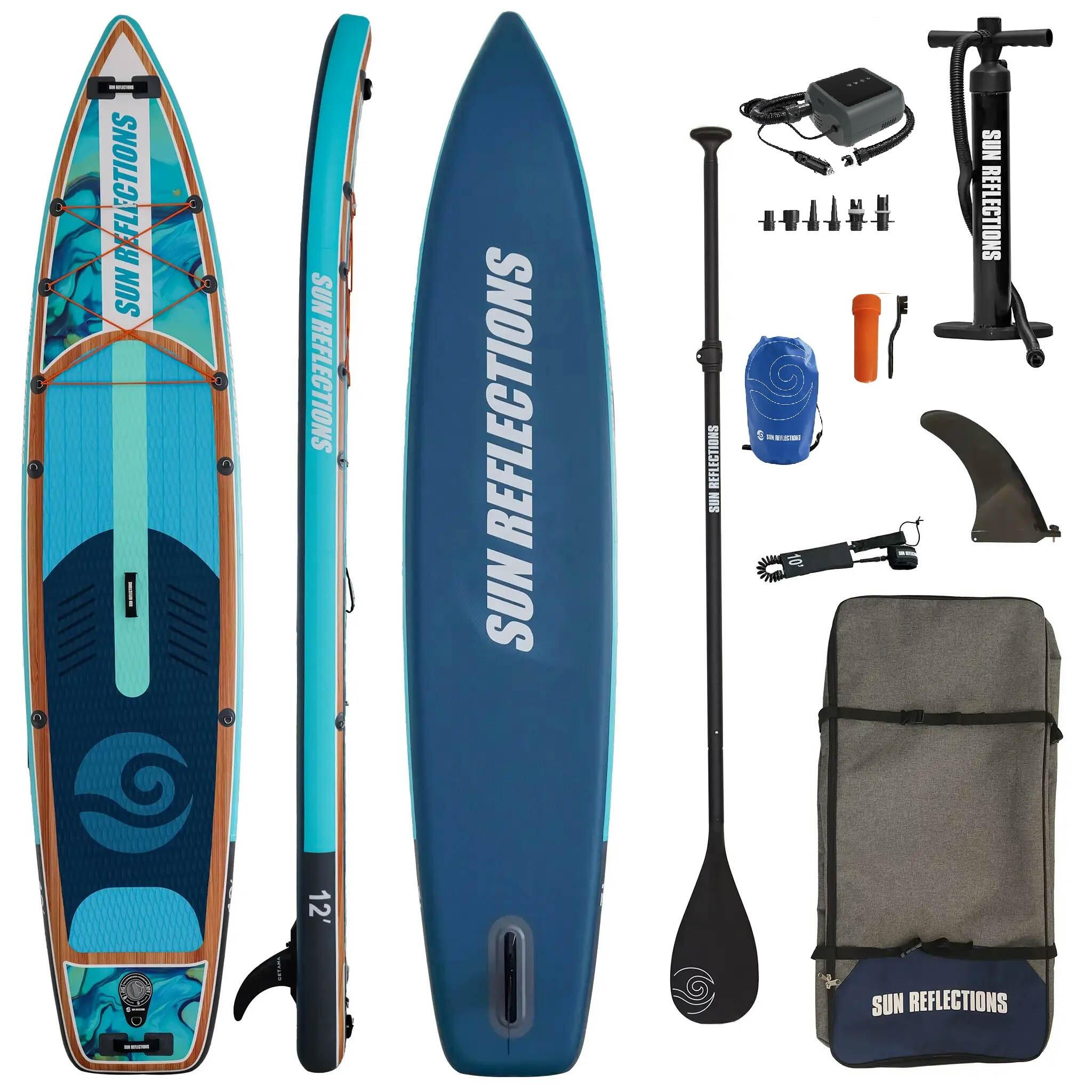 Deska Sup Pompowana Sun Reflections XL 12'0 + Pompka PBG 6 12V