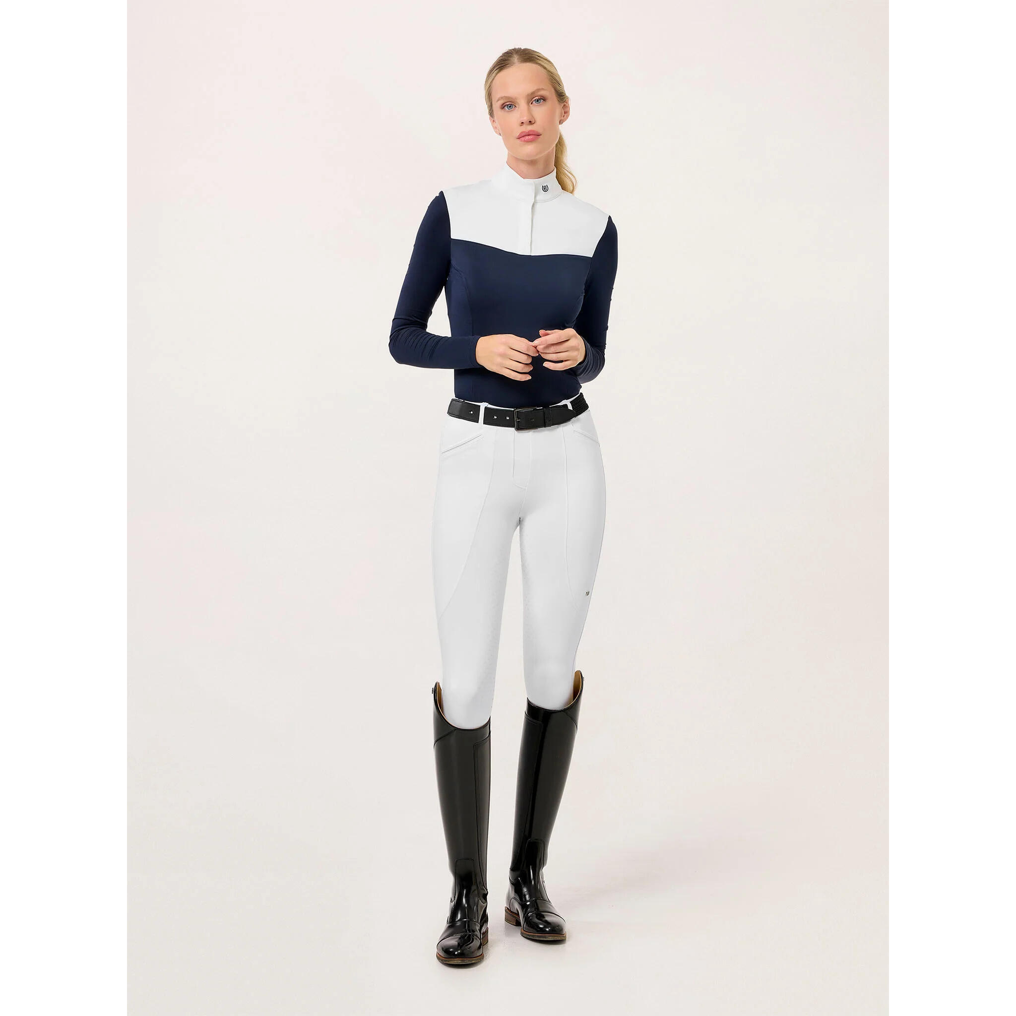 Damskie legginsy jeździeckie z pełną przyczepnością Equestrian Stockholm Premium