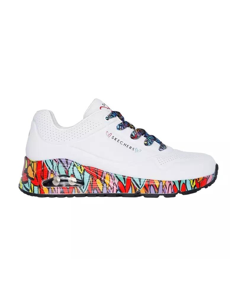 Chaussures Femme Skechers 177918 Blanc Blanc Skechers