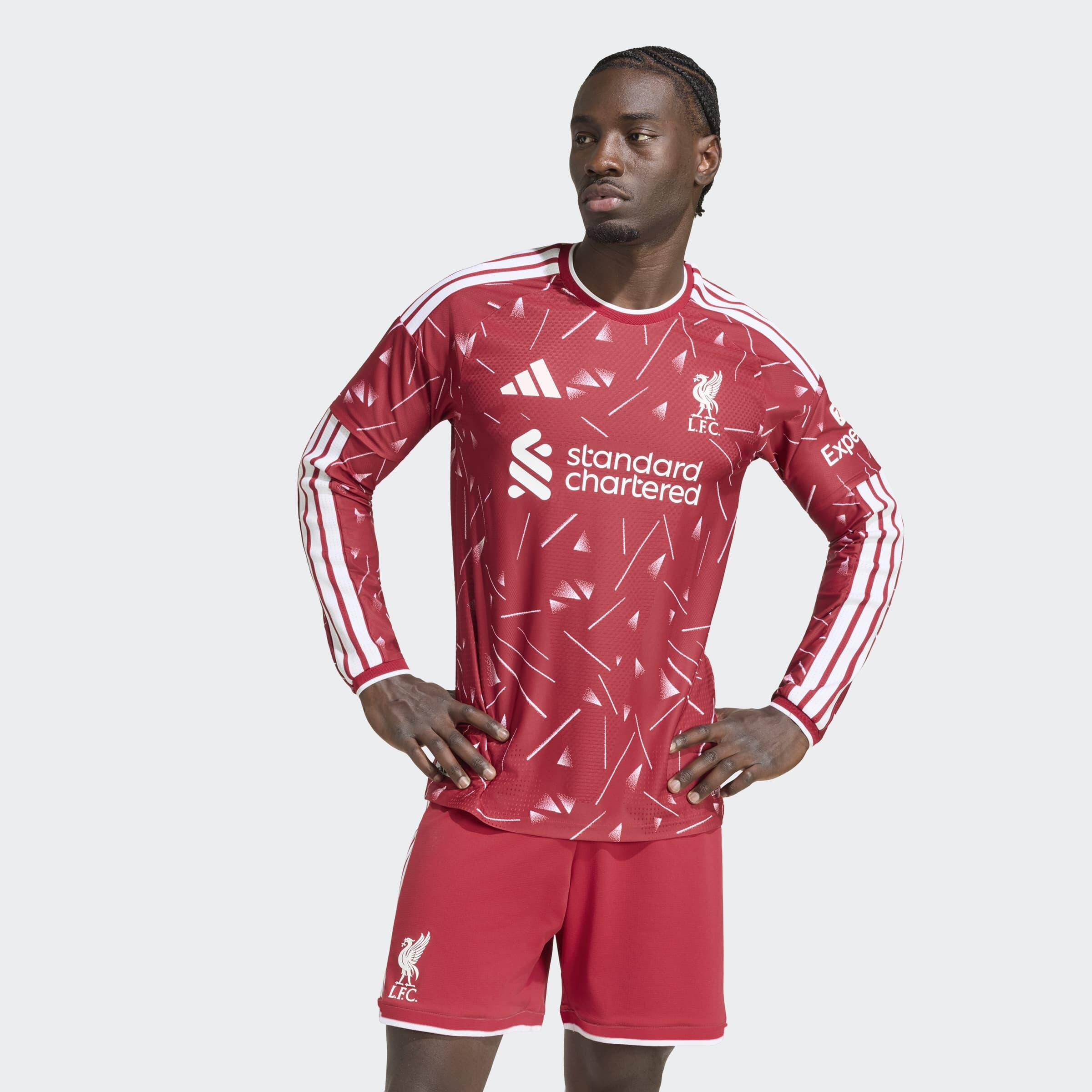 Oryginalna koszulka podstawowa z długim rękawem Liverpool FC 26/27
