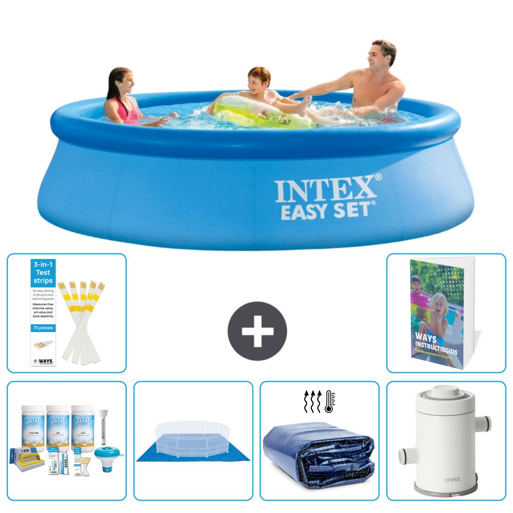 INTEX Basen Easy Set Okrągły - 305x76 cm - 7-częściowy S115