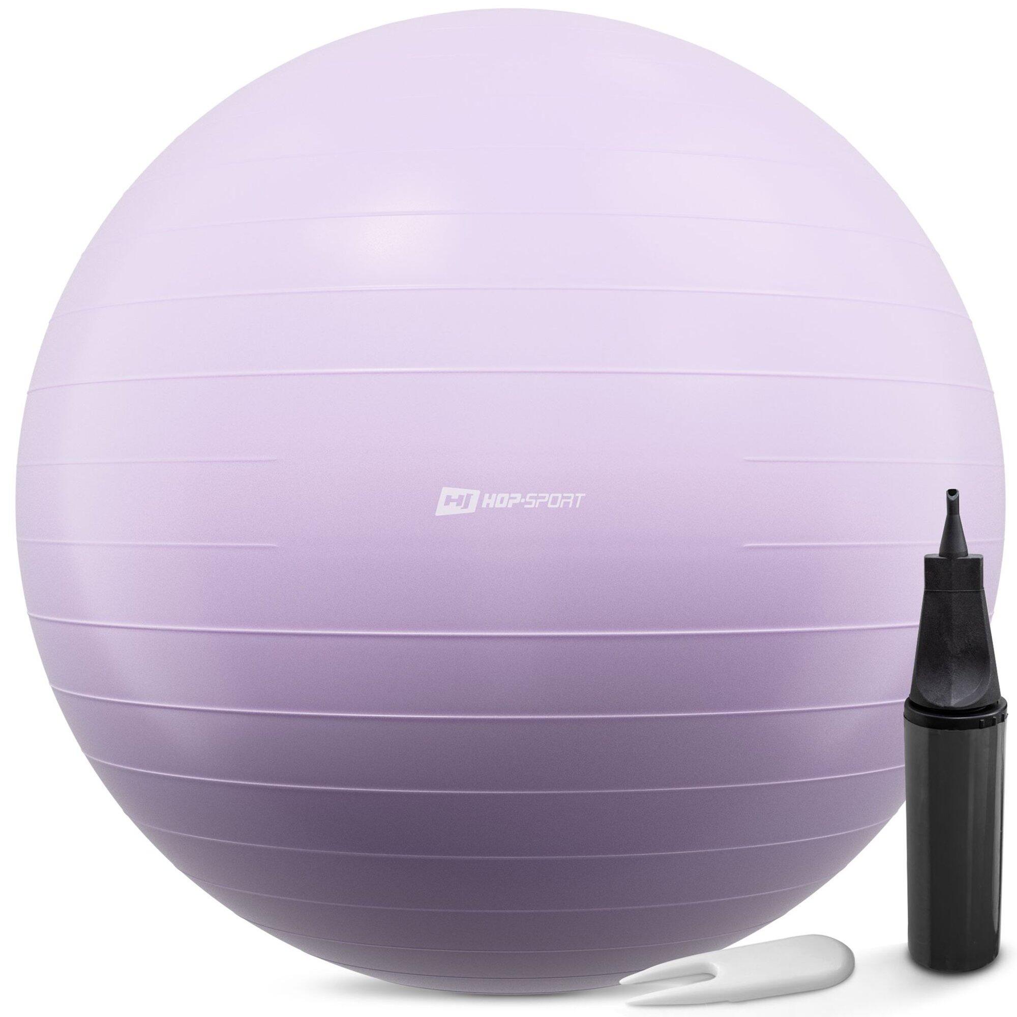 Piłka do ćwiczeń 85cm z pompką Hop-Sport HS-R085YB