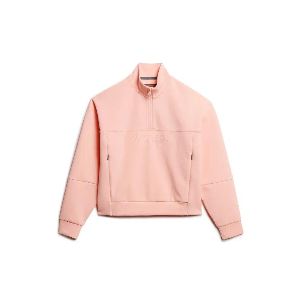 Kobieca sweatshirt z luźnym zamkiem Superdry Sport Tech