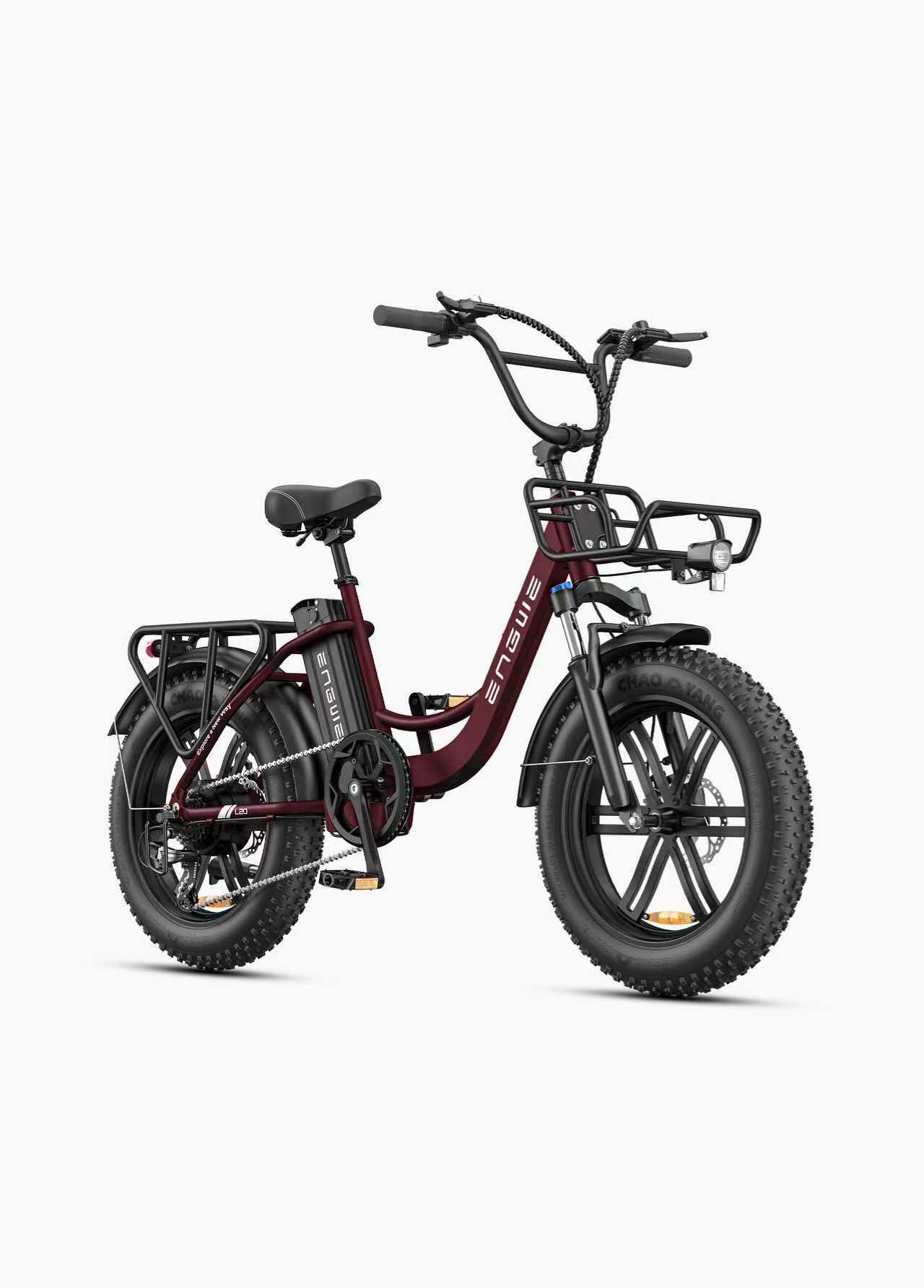 Rower elektryczny ENGWE L20 Boost 250 W z oponami Step-Thru Fat Tire