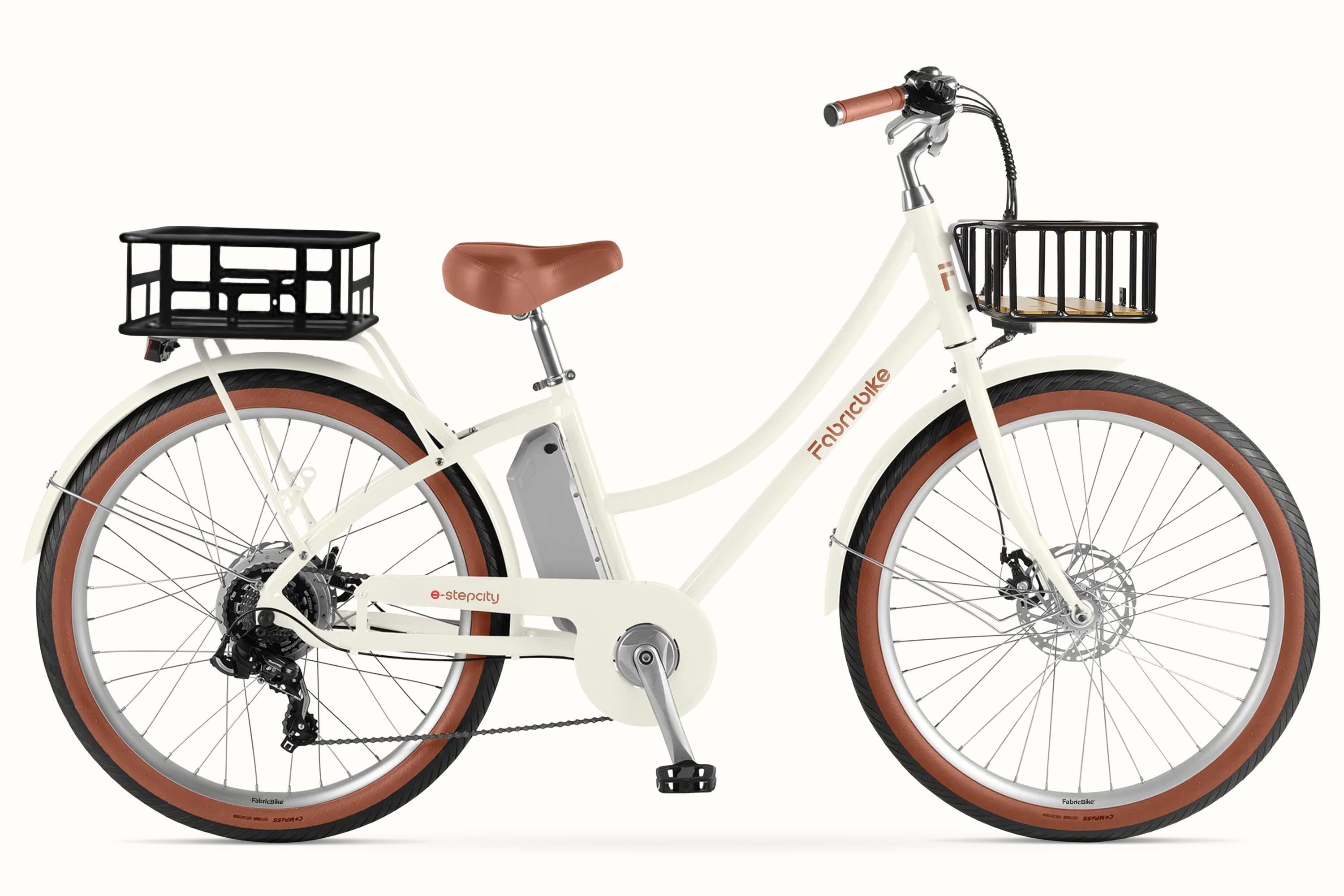 Rower elektryczny E-Stepcity – 250 W, 36 V, zasięg 60 km, Shimano 7B. Sand Plus