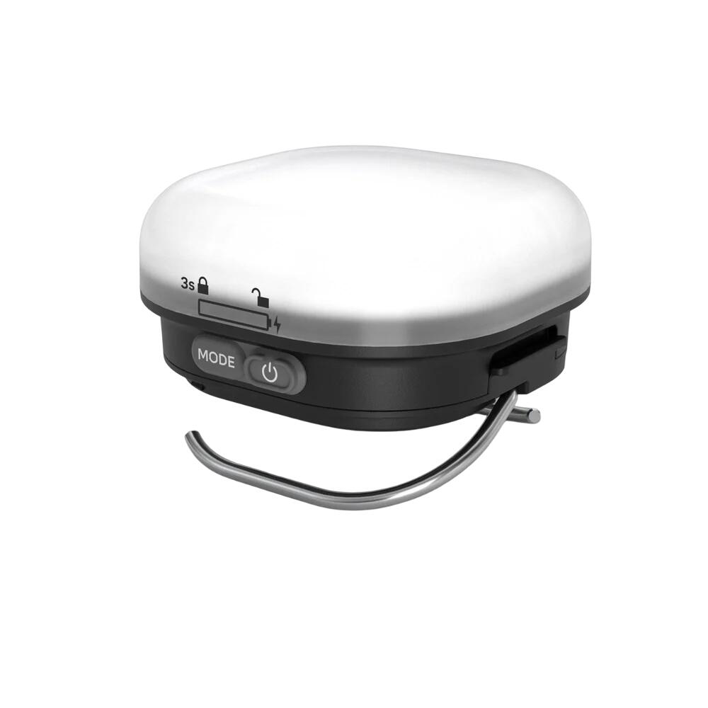 Kompaktowa lekka lampka kempingowa Silva Glow czarna 250 lm
