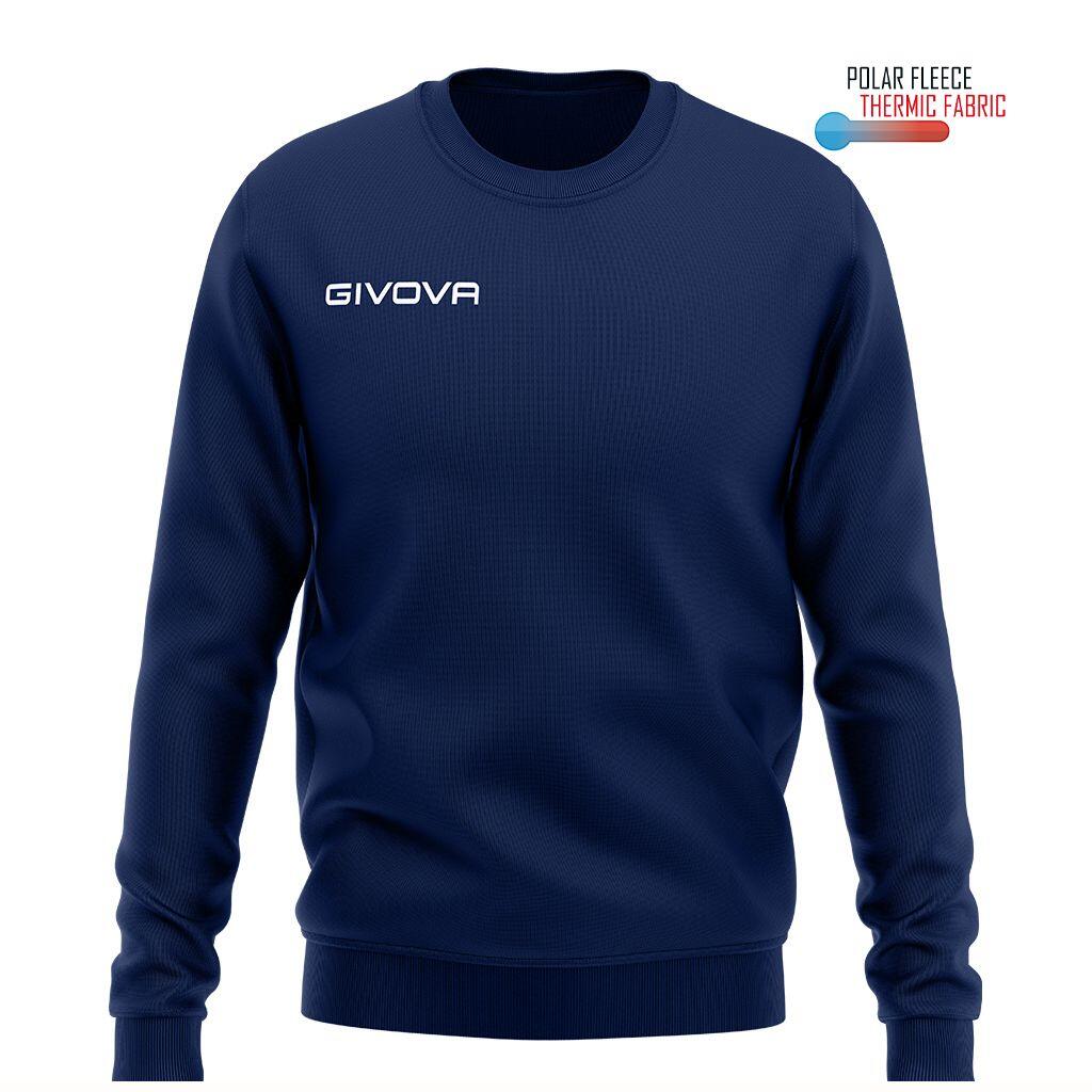 Bluza sportowa Givova Polarfleece One Blue 2xl