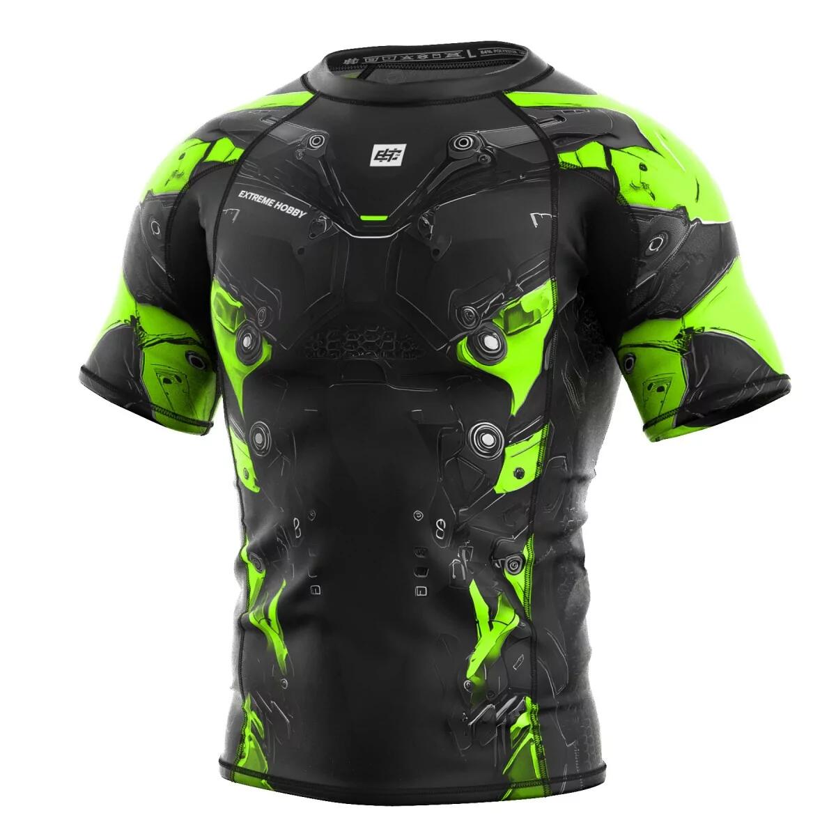 Koszulka Męska Rashguard MMA na Siłownię EXTREME HOBBY IRON FORCE