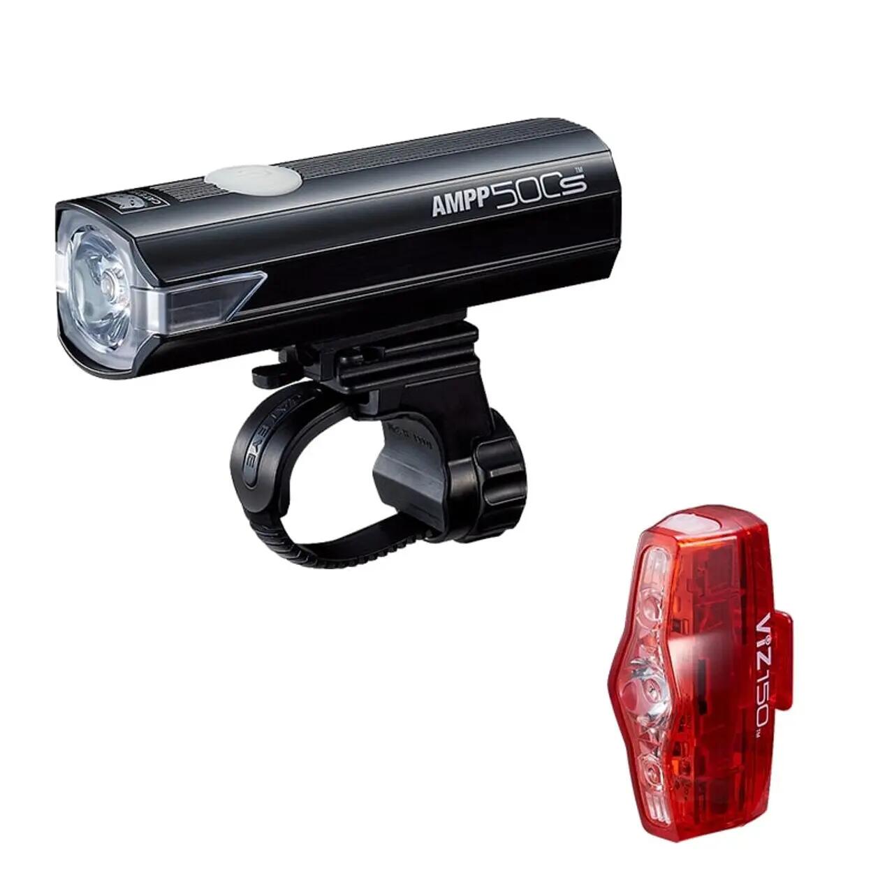 Oświetlenie ampp500S i viz150 Cateye